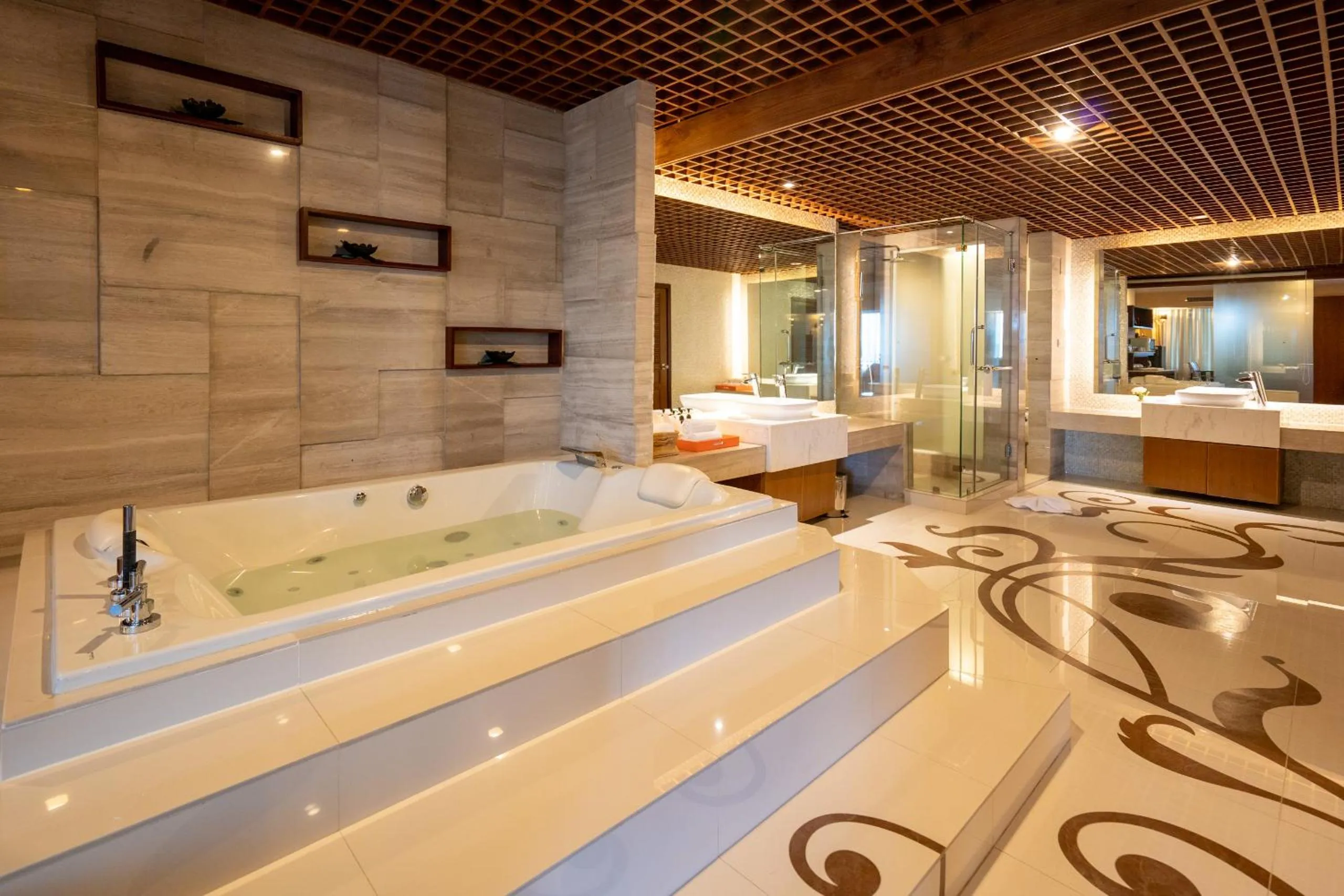 Bathroom in Khum Phucome Hotel -SHA Extra Plus