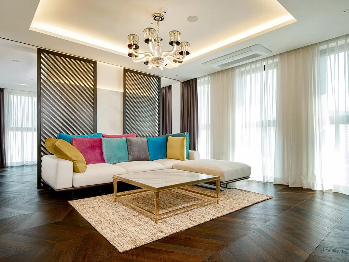 Living room in Hotel Alice and Trunk