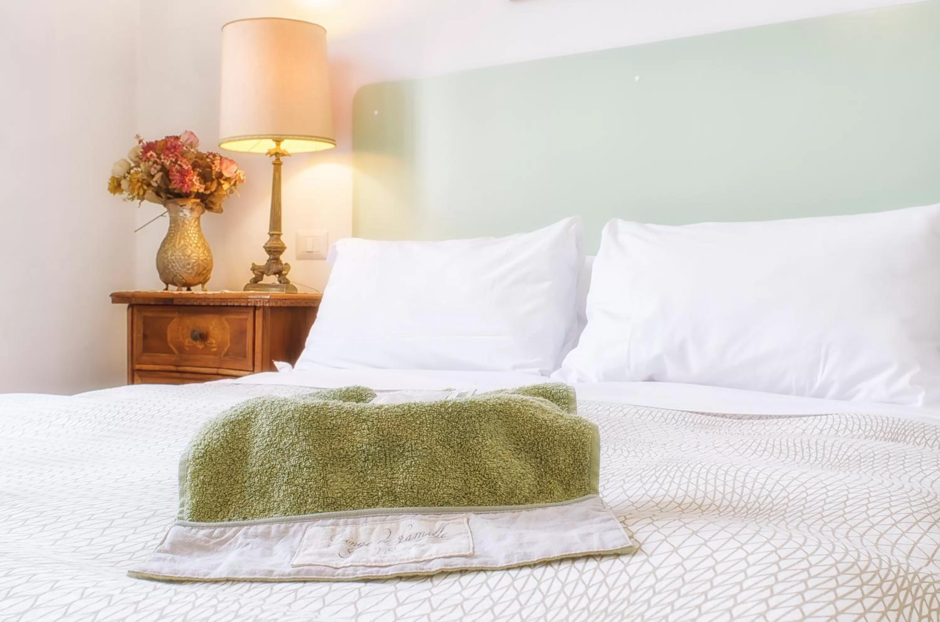 Decorative detail, Bed in Villa Gini