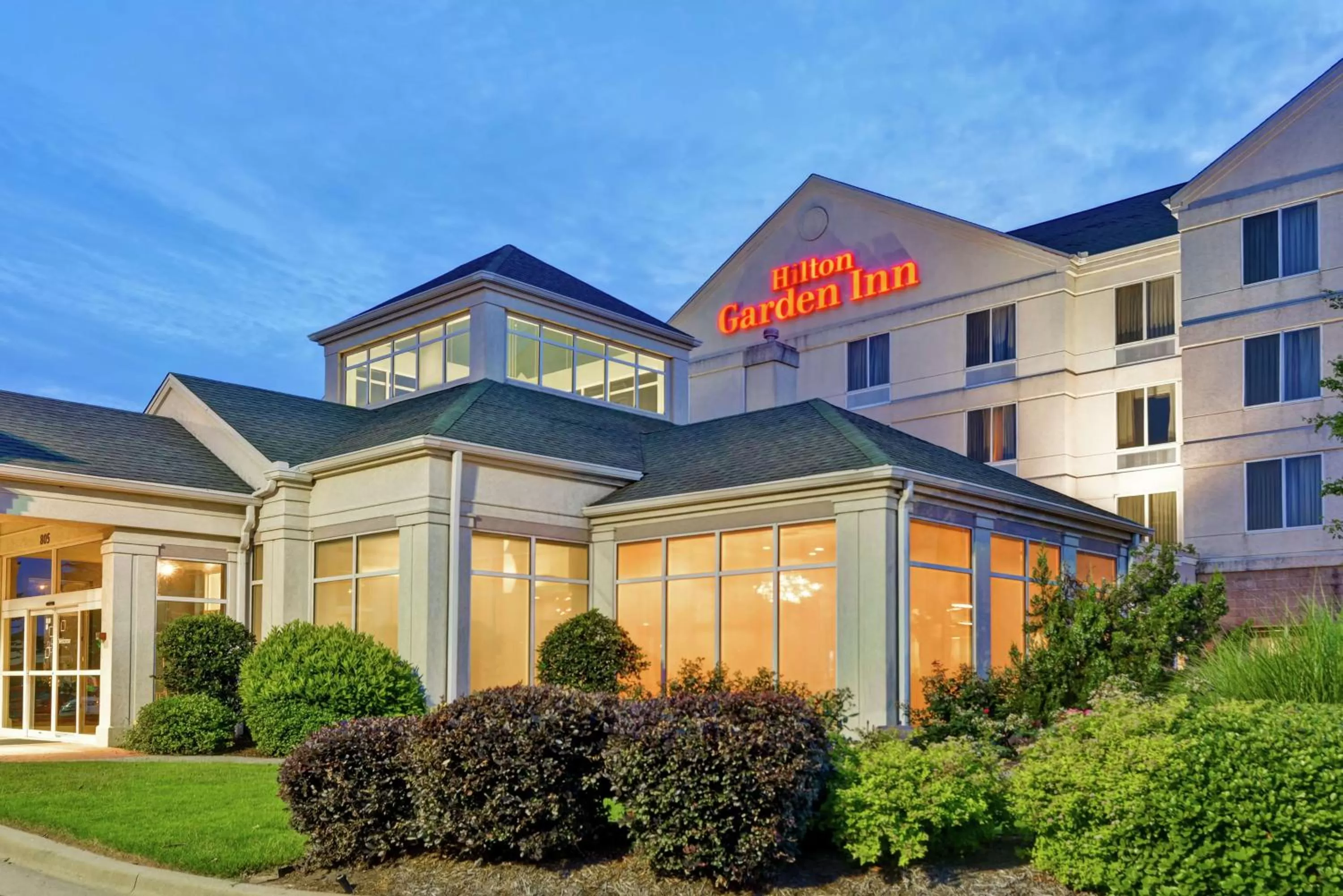 Property building in Hilton Garden Inn Conway
