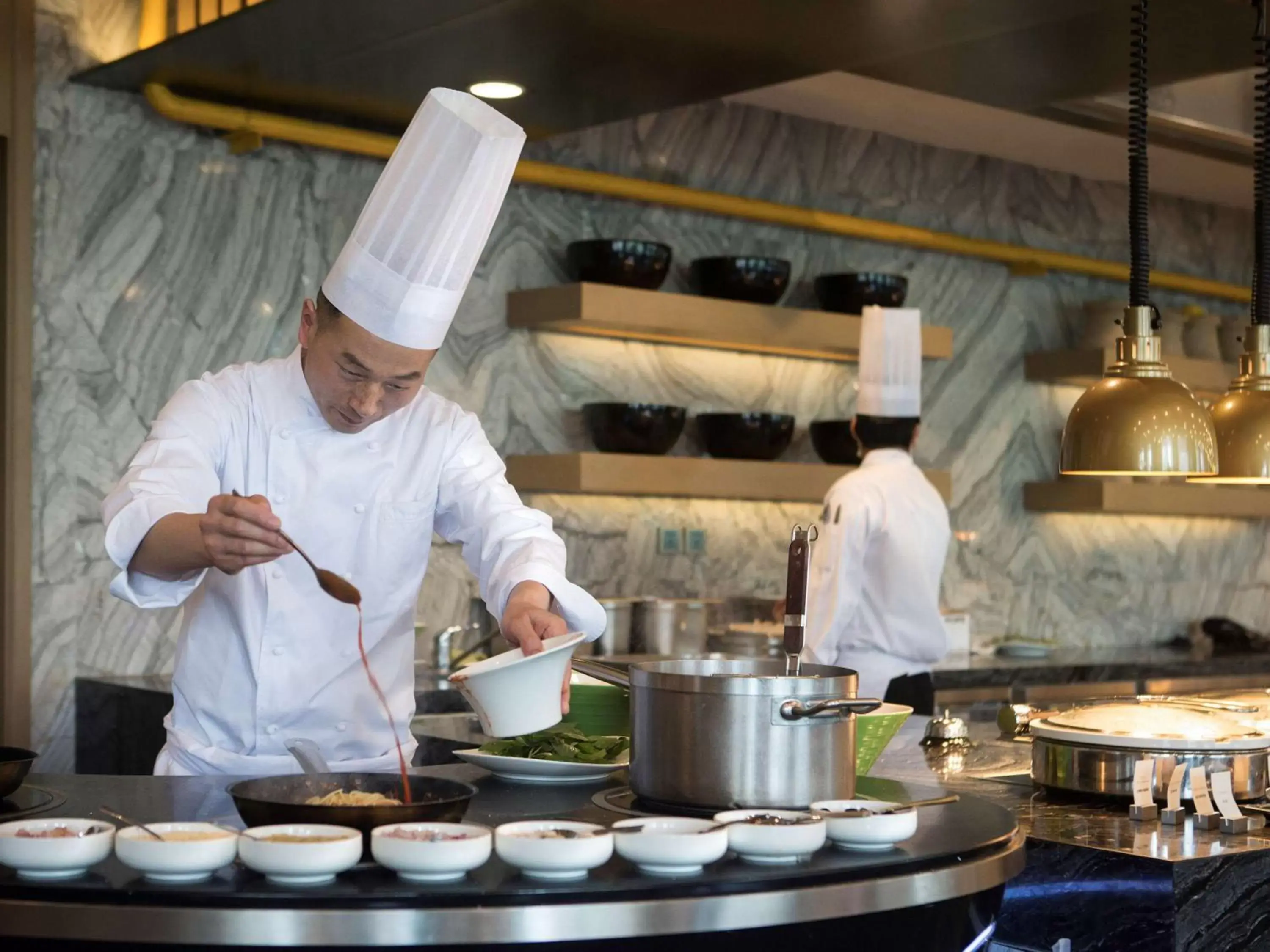 Restaurant/places to eat, Staff in Pullman Taiyuan