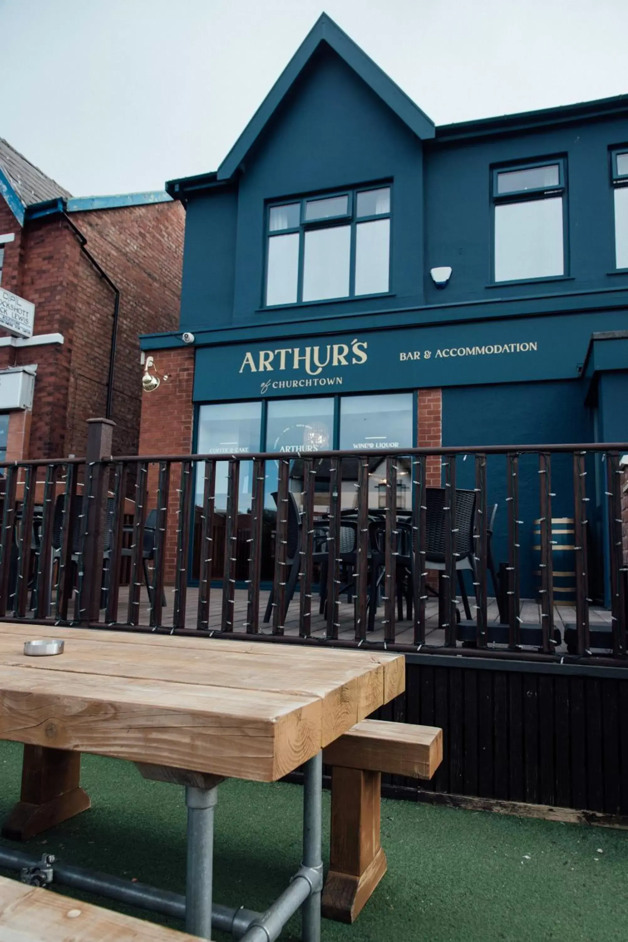 Restaurant/places to eat, Property Building in Arthur's Bar & Accommodation