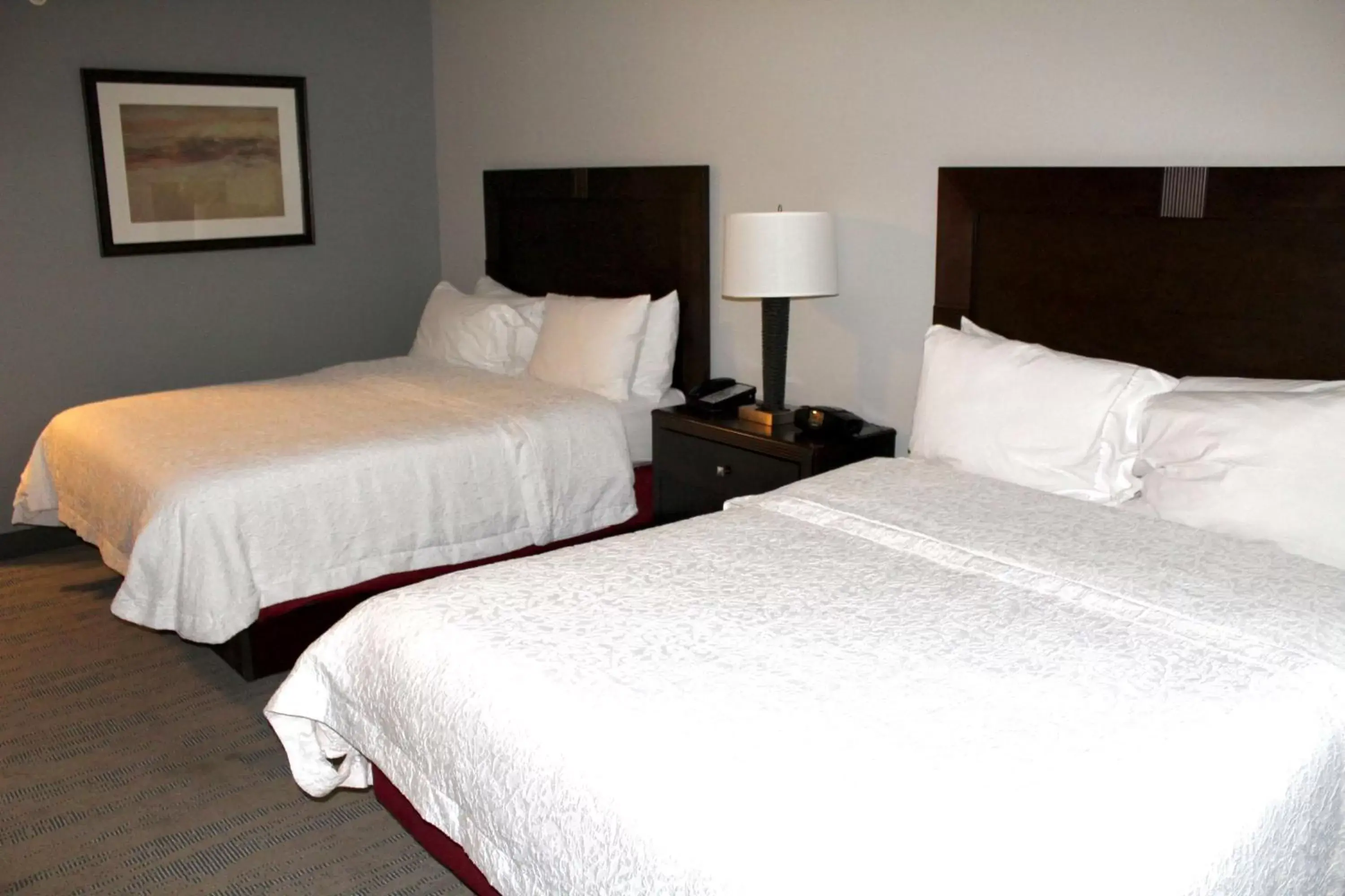 Bed in Hampton Inn Indianapolis NW/Zionsville