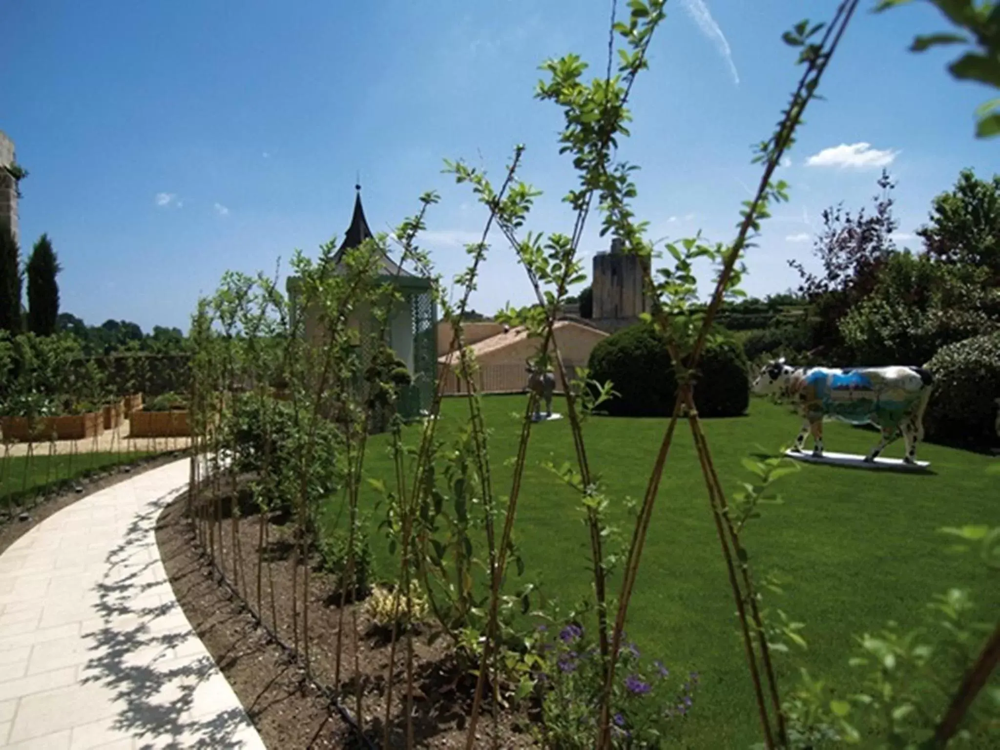 Garden, Property Building in Hôtel de Pavie