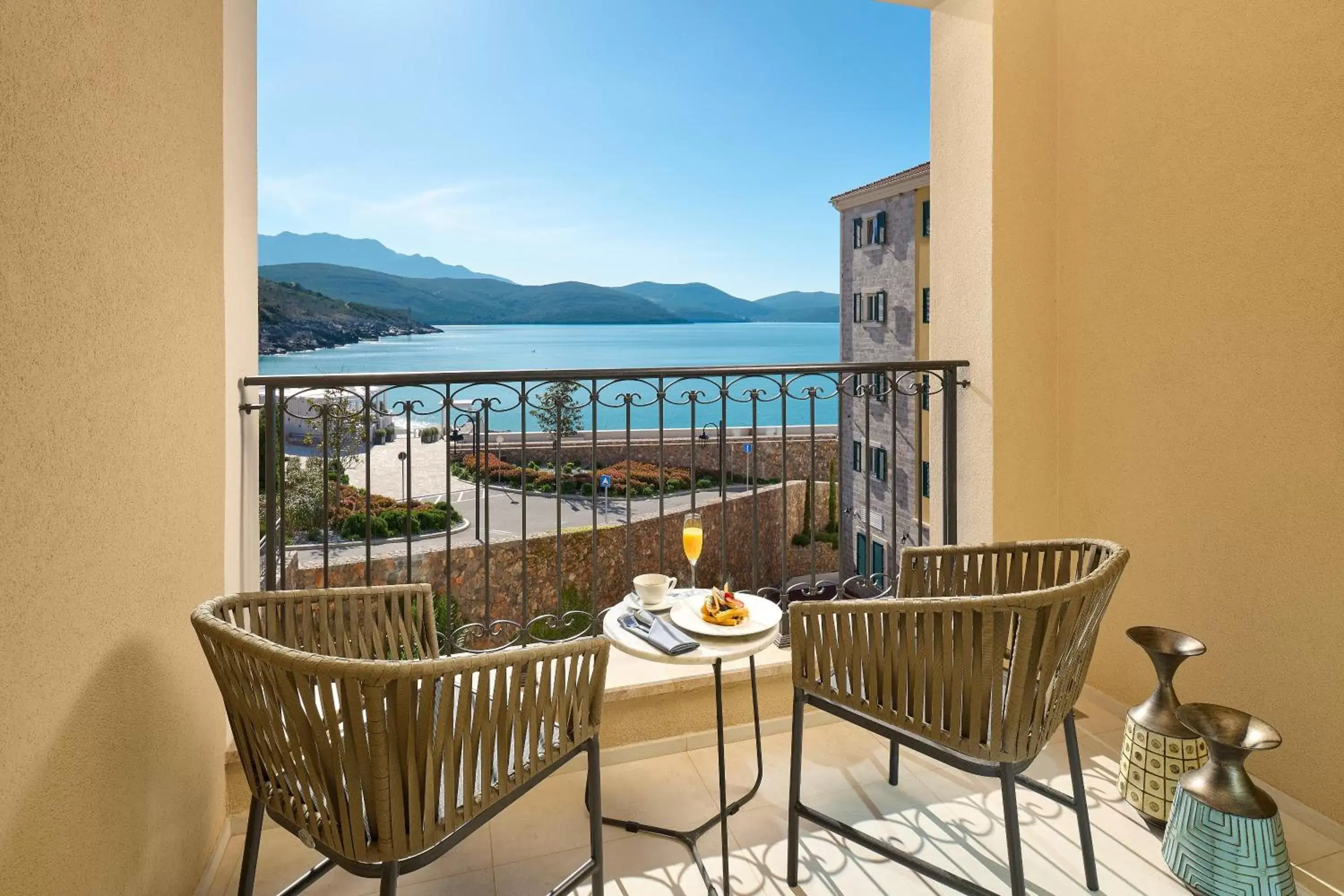 Balcony/Terrace in The Chedi Luštica Bay