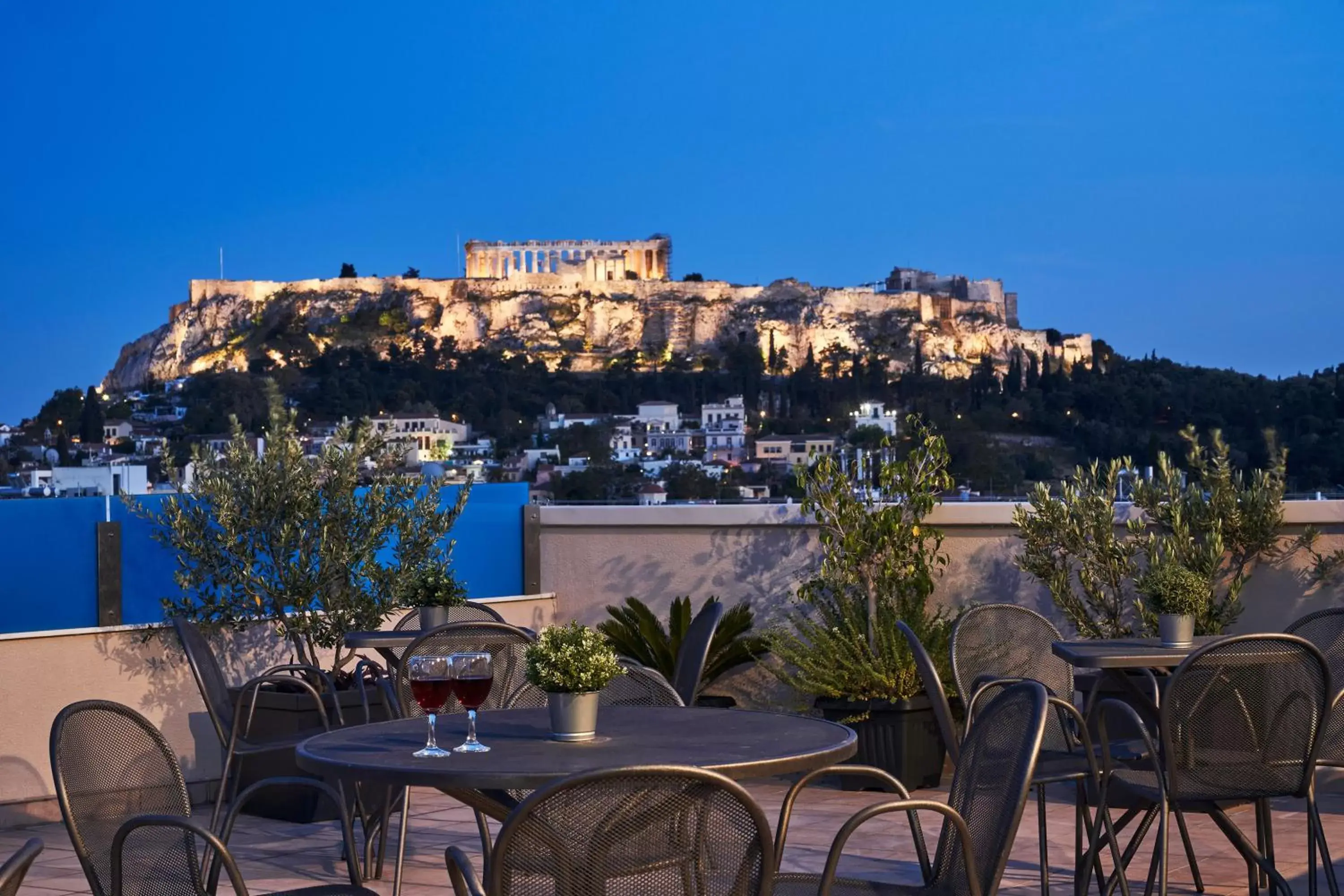 Patio in Arion Athens Hotel