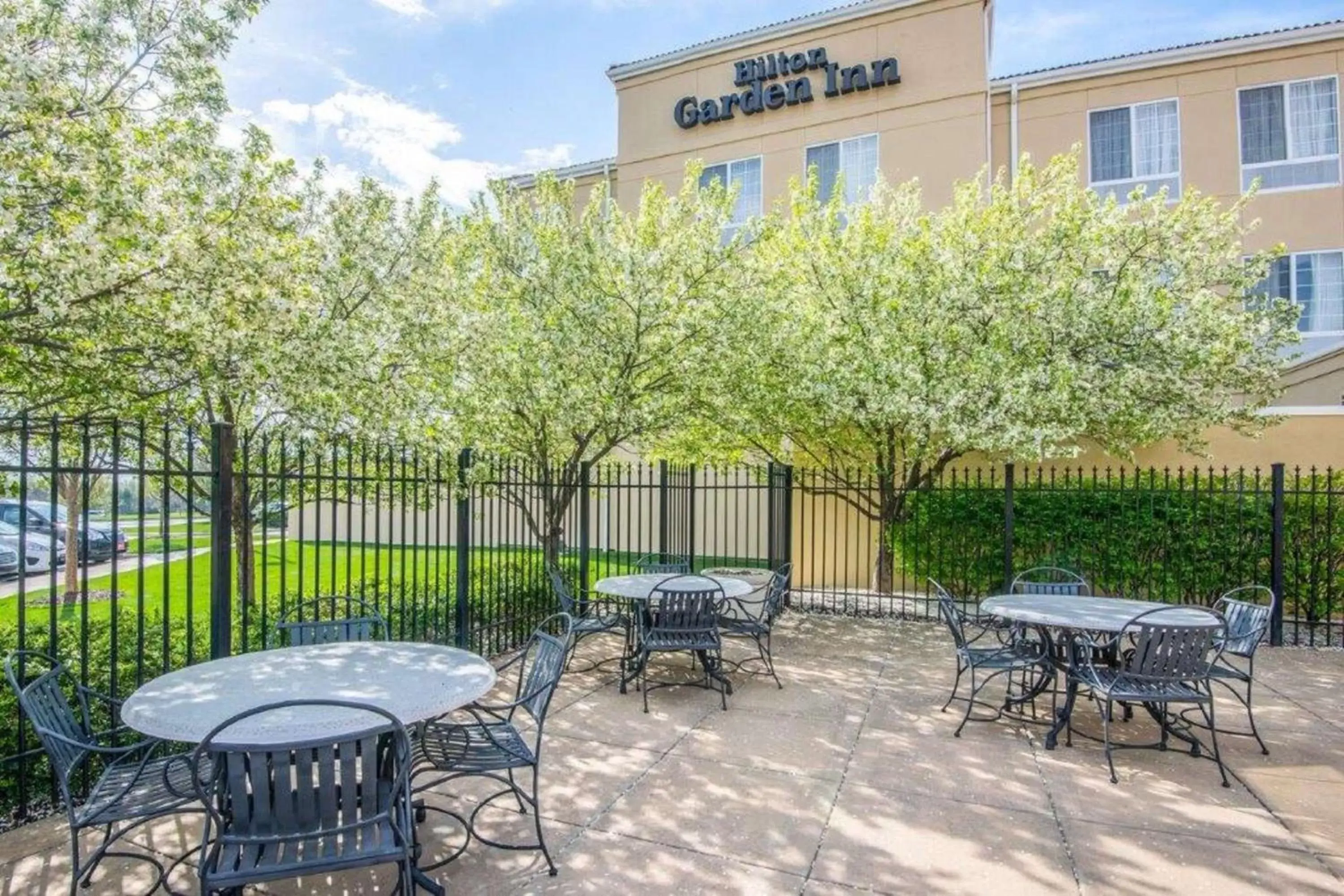 Patio in Hilton Garden Inn Wichita