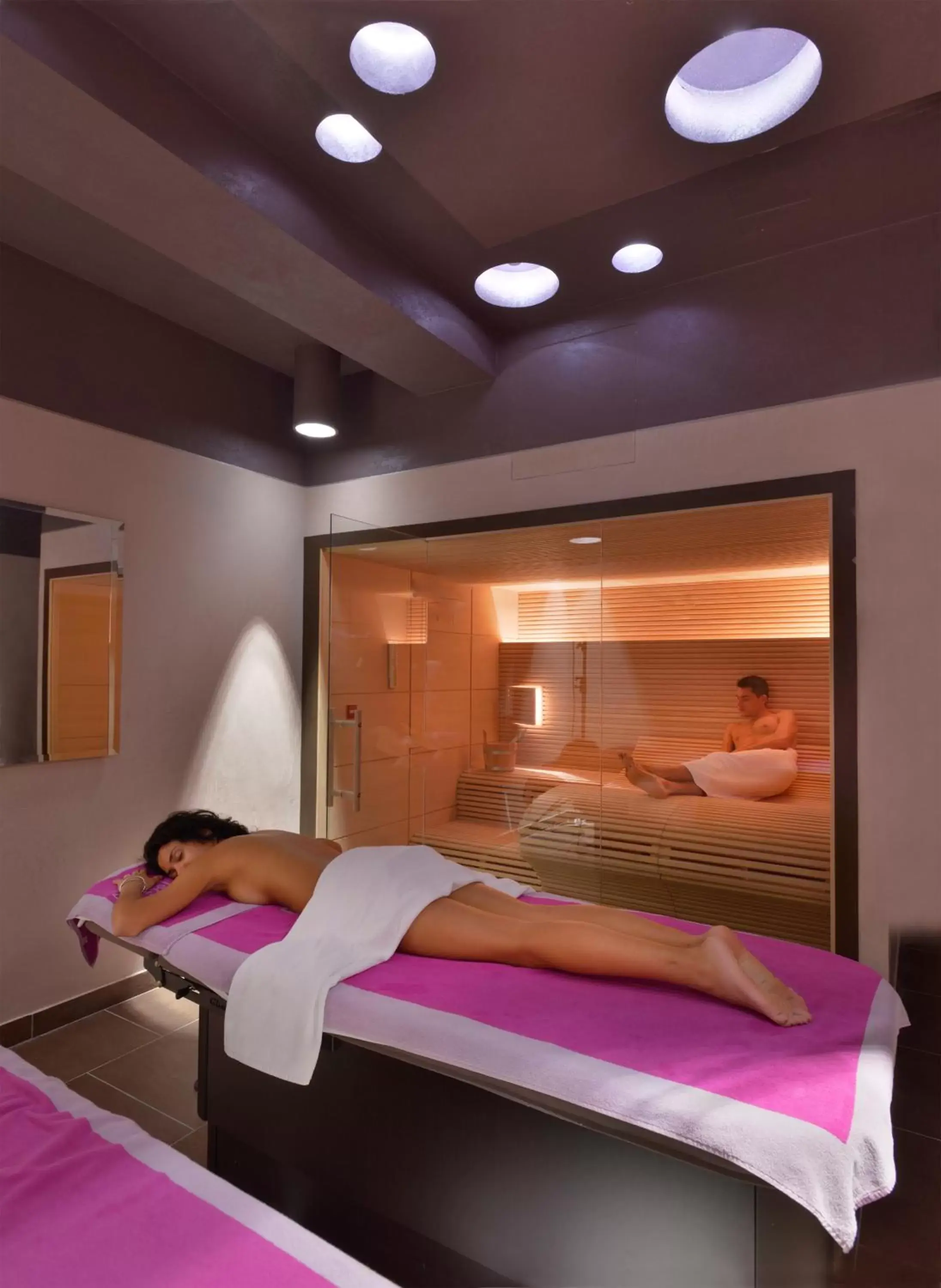 Spa and wellness centre/facilities, Bed in Aqualux Hotel Spa Suite & Terme