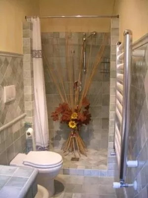 Bathroom in B&B La Pineta