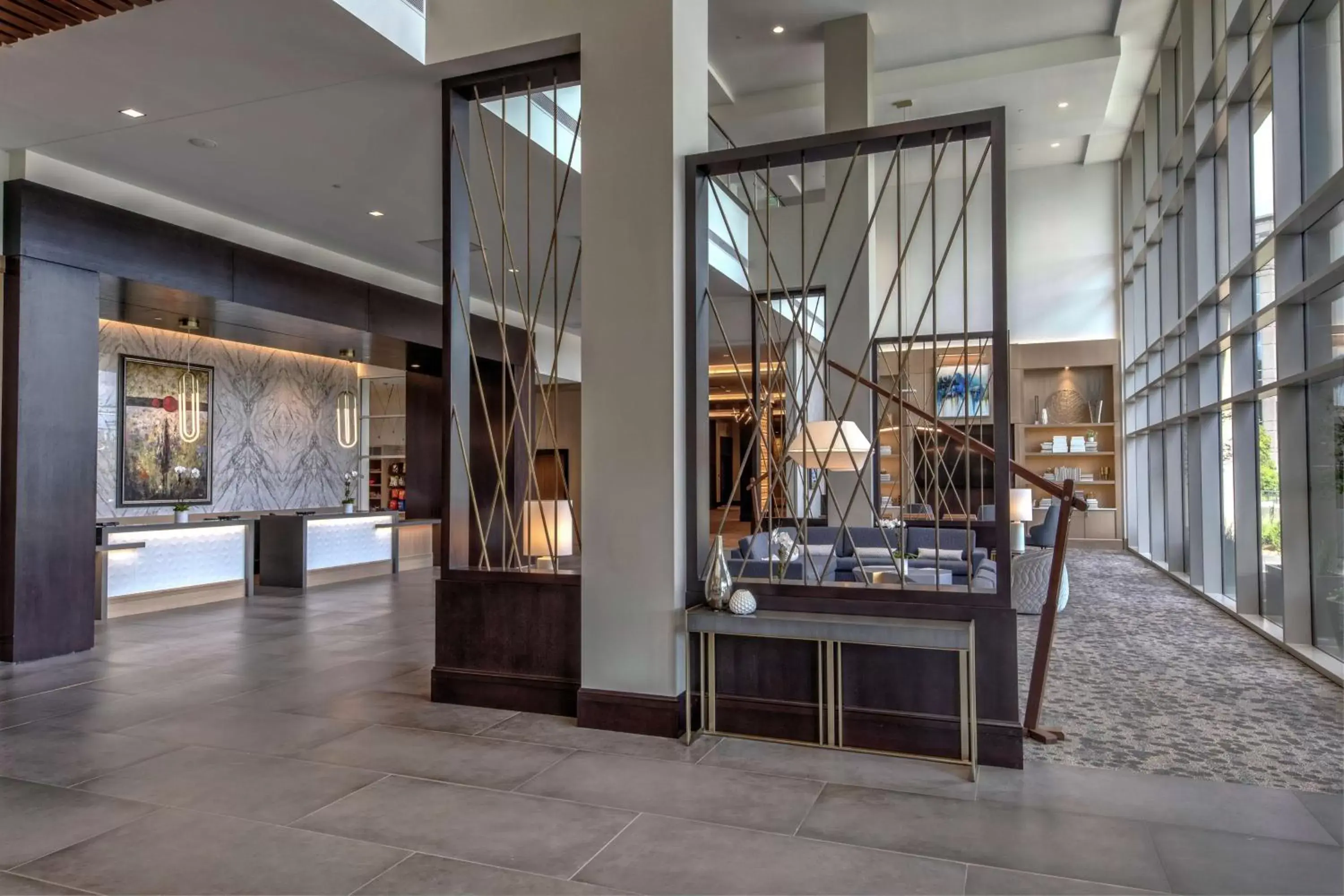 Lobby or reception, Lobby/Reception in Hilton Franklin Cool Springs