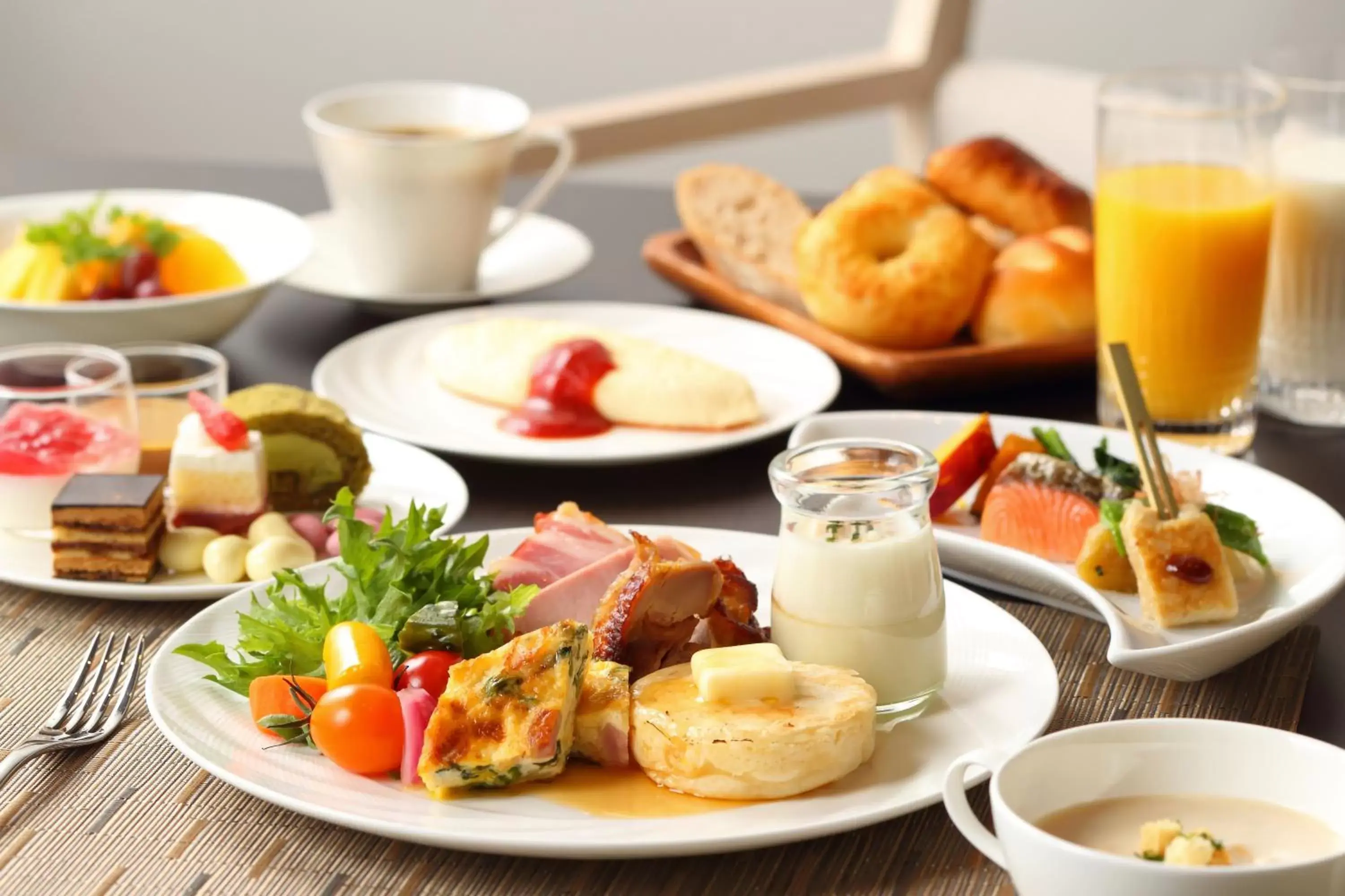 Buffet breakfast, Breakfast in RIHGA Royal Hotel Kyoto
