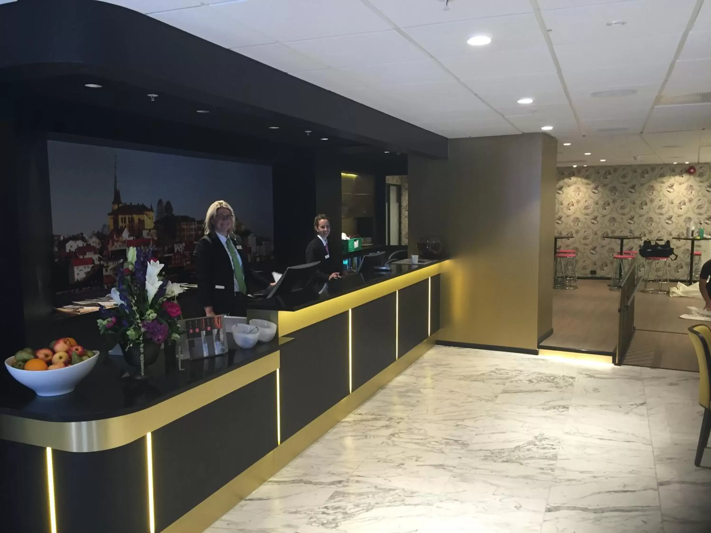 Lobby or reception in Thon Hotel Arendal