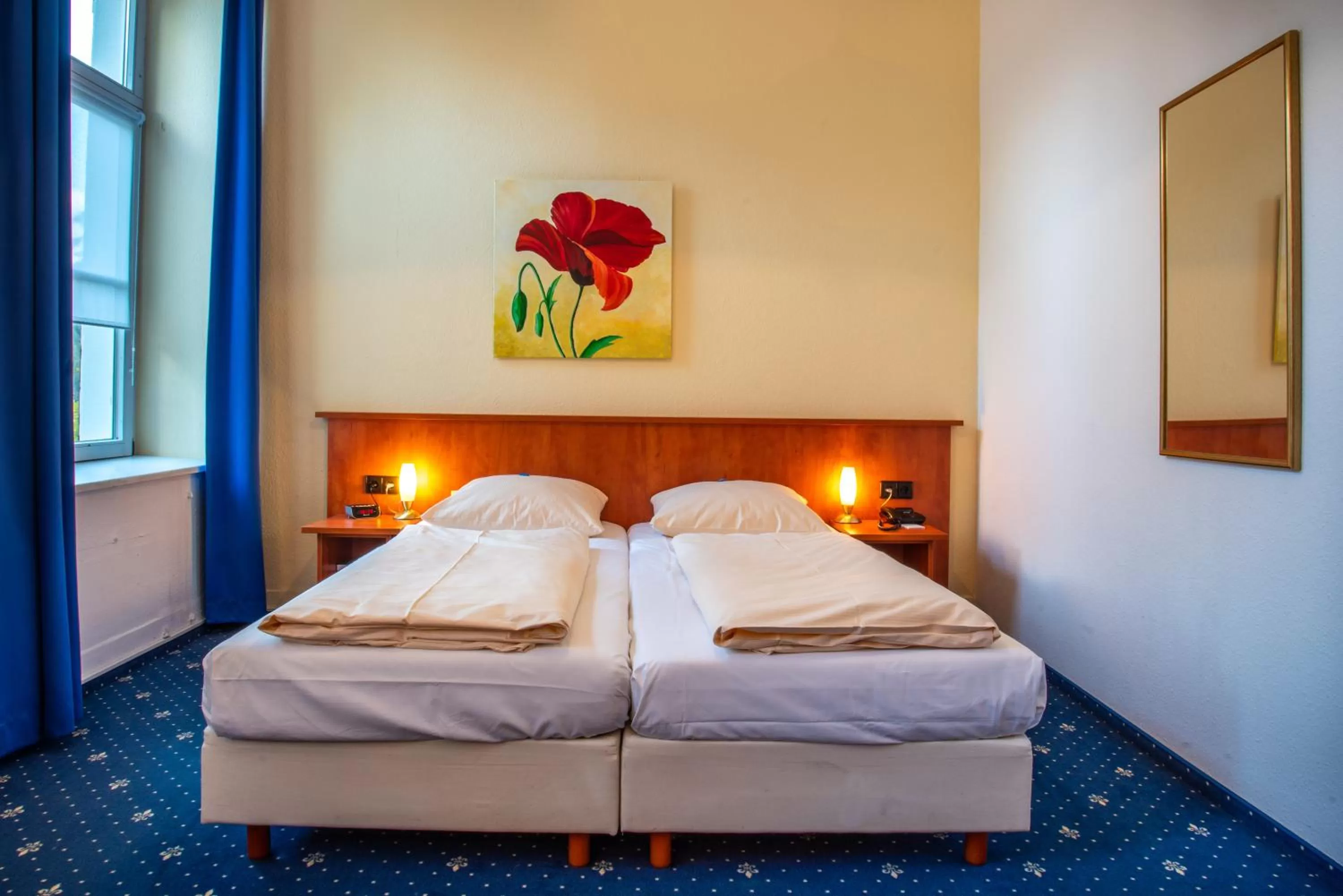 Photo of the whole room, Bed in Hotel Schloss Hornberg