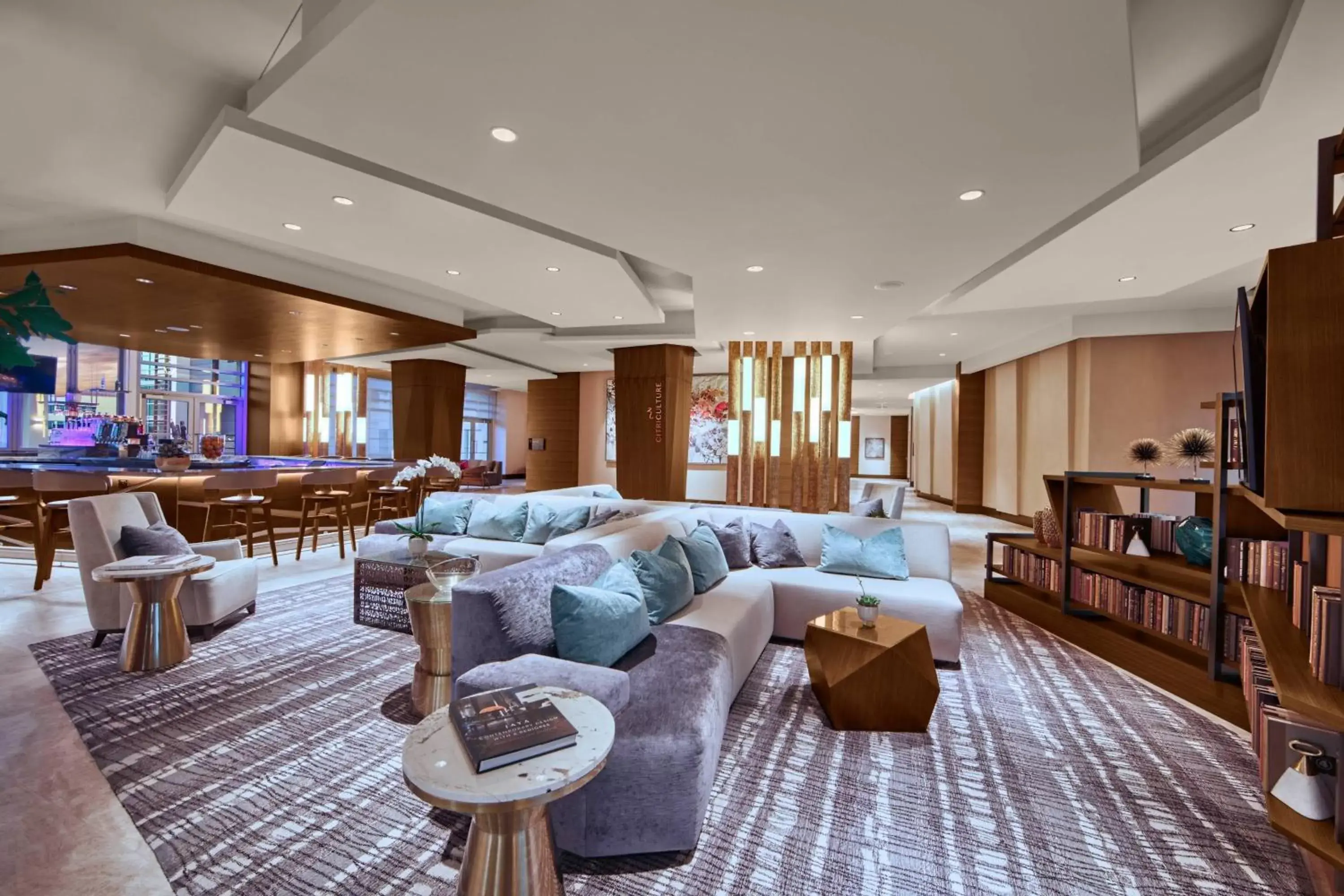 Lobby or reception, Lounge/Bar in JW Marriott, Anaheim Resort