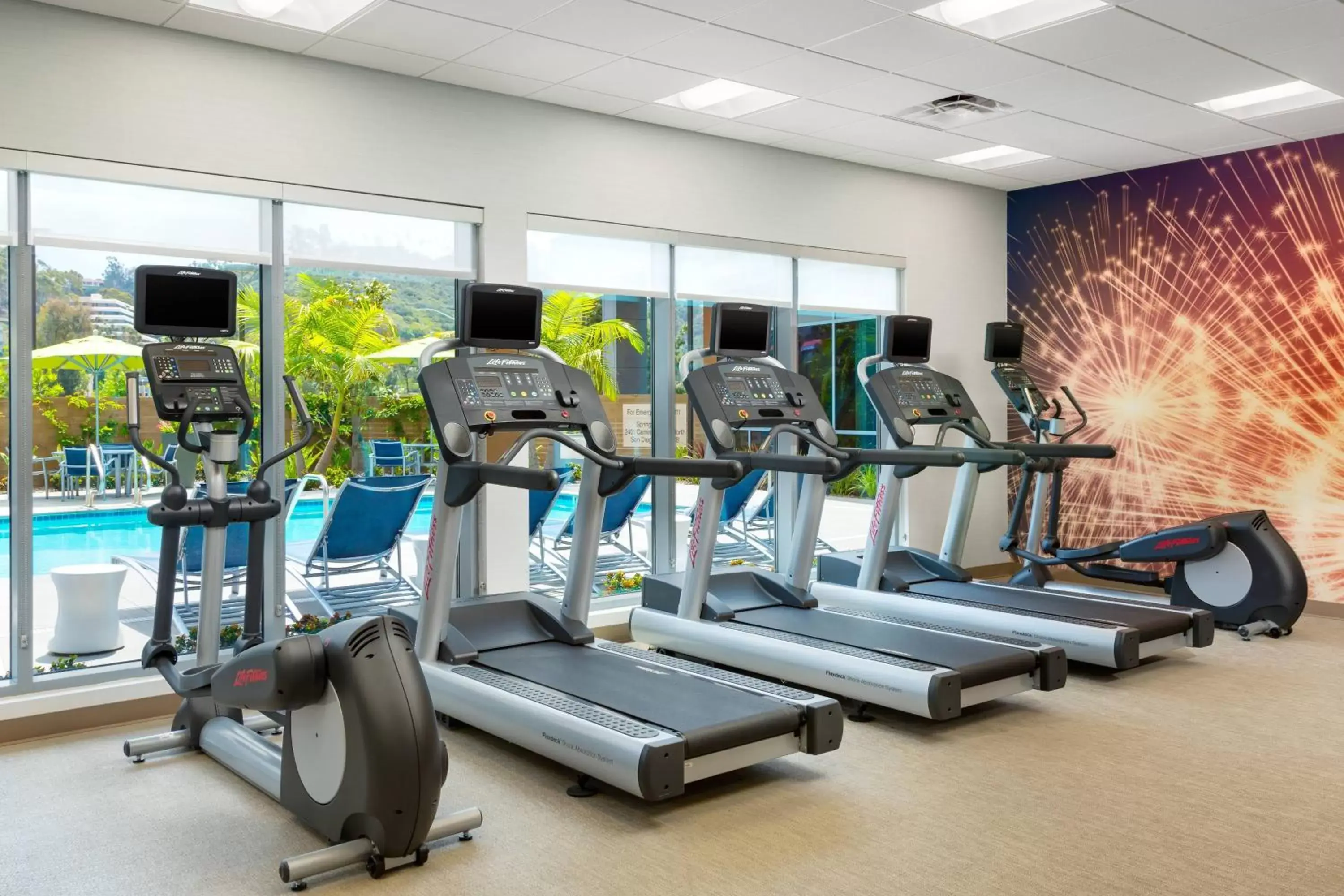 Fitness centre/facilities, Fitness Center/Facilities in SpringHill Suites by Marriott San Diego Mission Valley