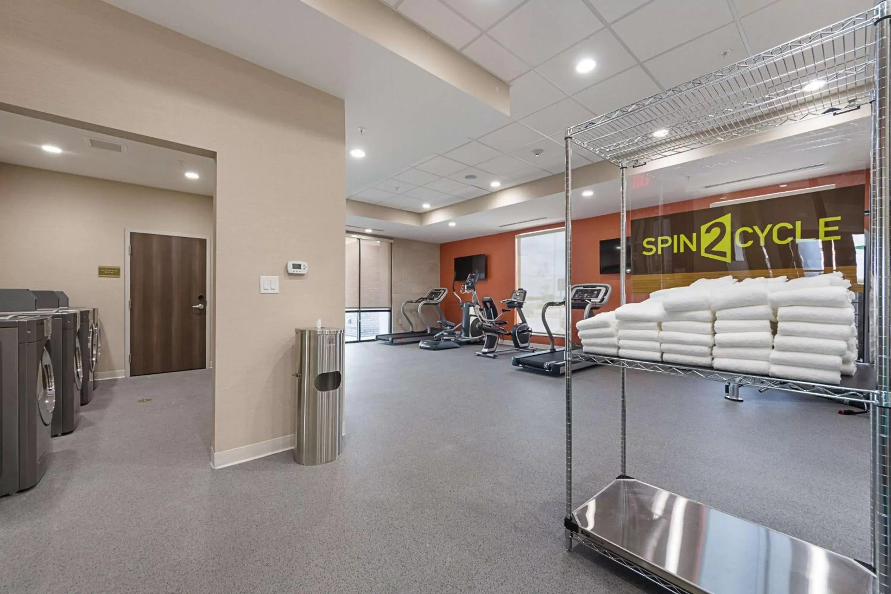 Fitness centre/facilities in Home2 Suites By Hilton Dallas Grand Prairie