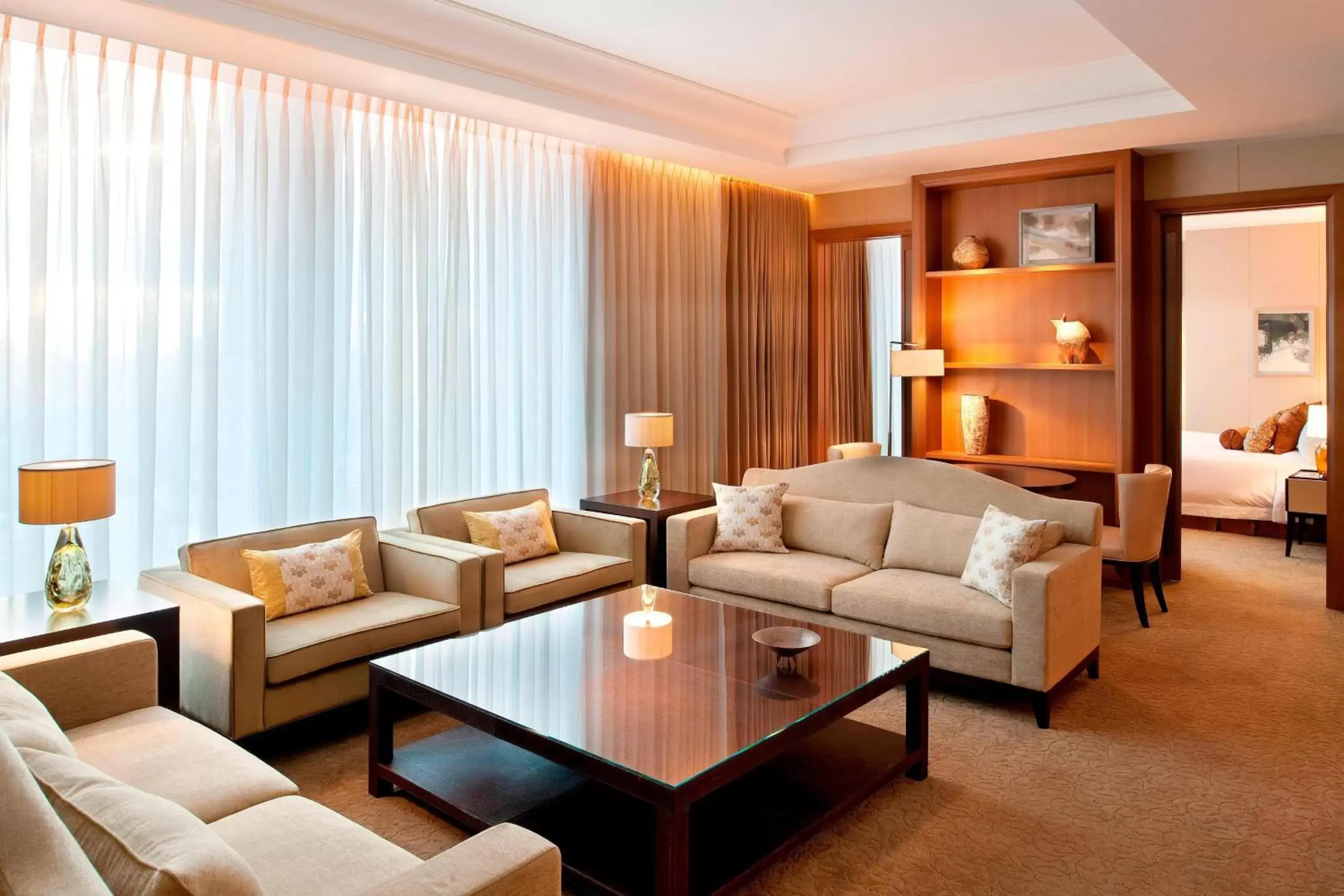 Living room, Seating Area in St. Regis Osaka