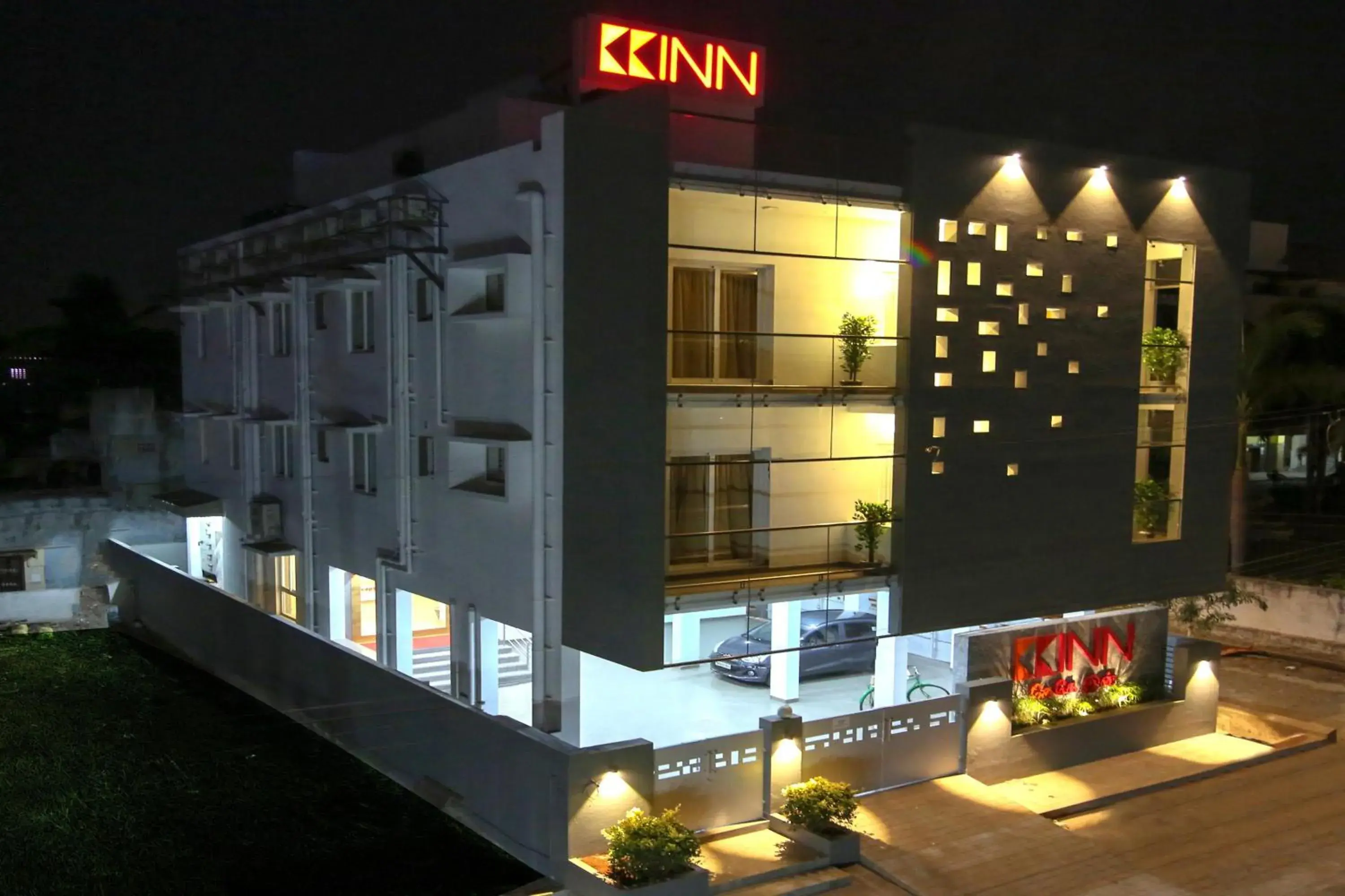 Facade/entrance, Property Building in KK Inn