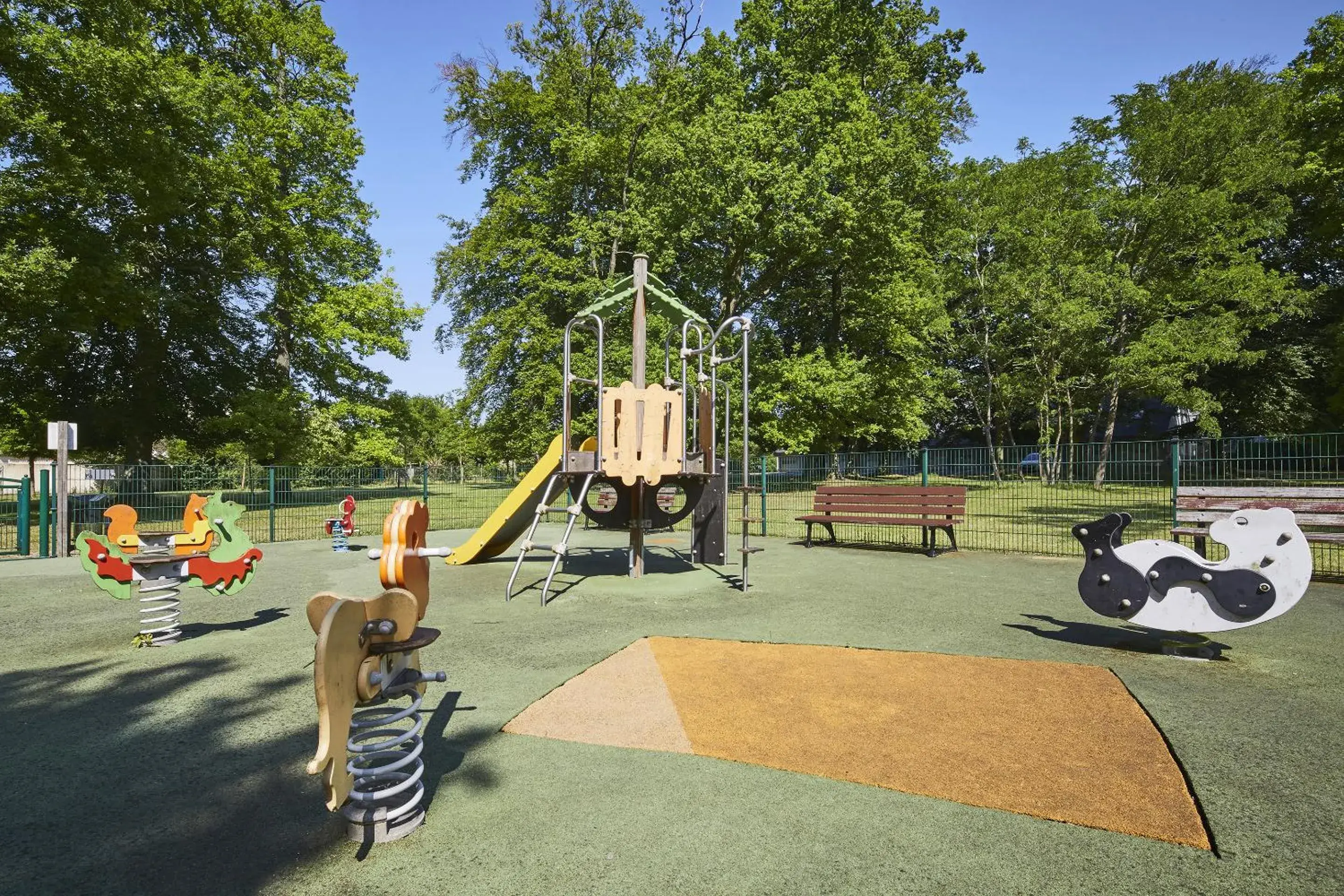 Children play ground, Children's Play Area in Campanile Hotel Compiegne