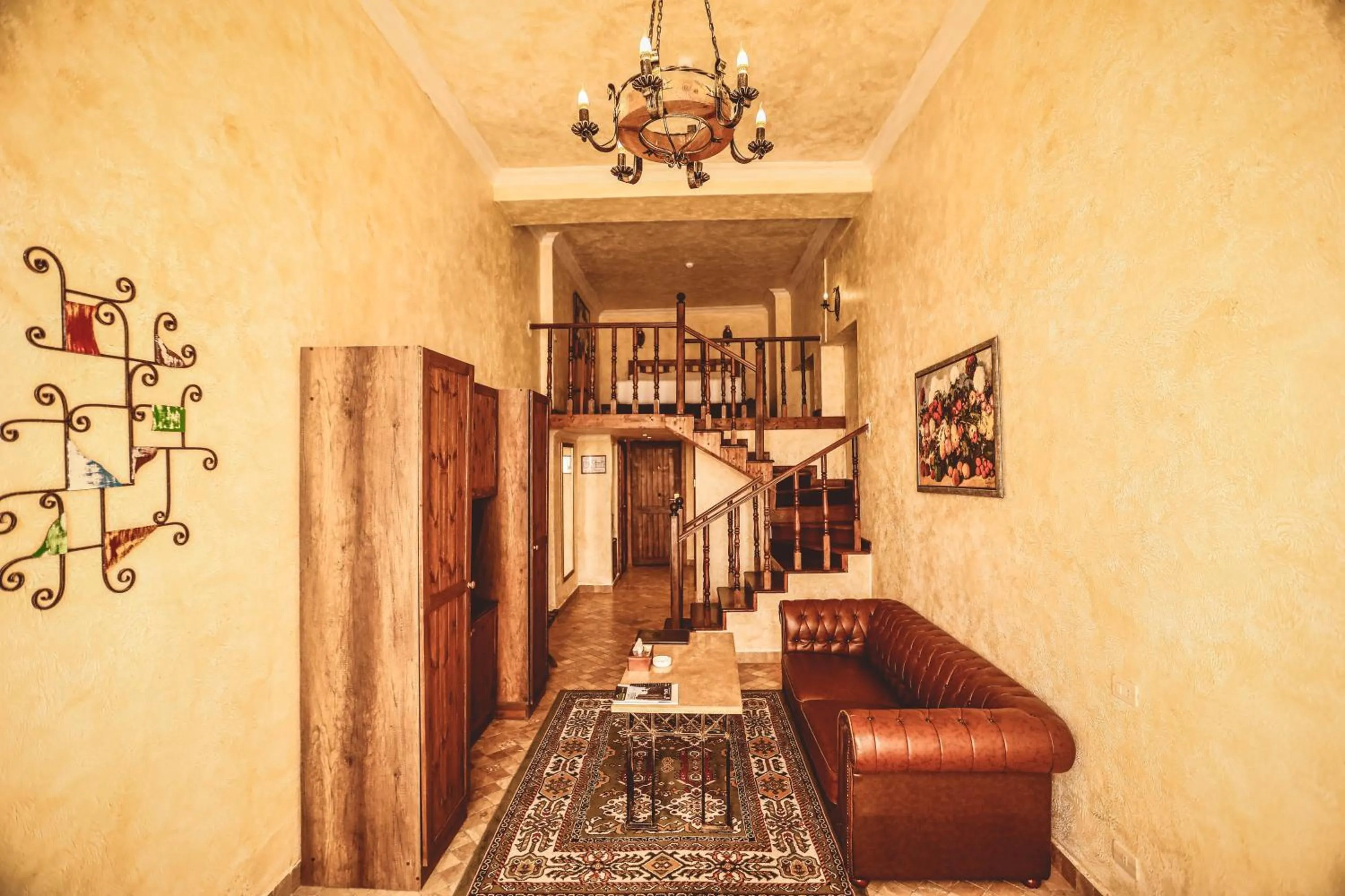 Living room in Caucasus Hotel