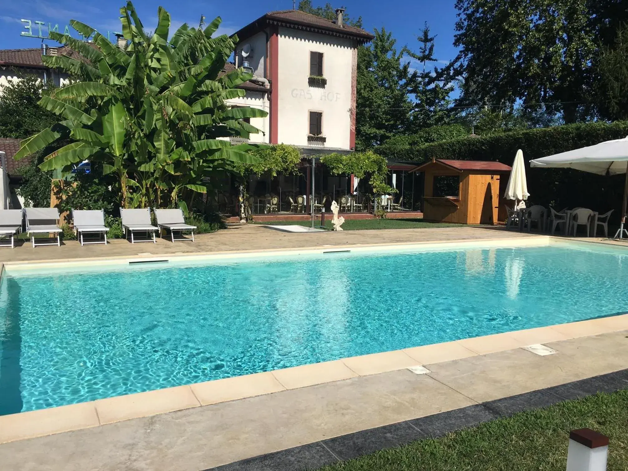 Swimming Pool in Park Hotel Elefante