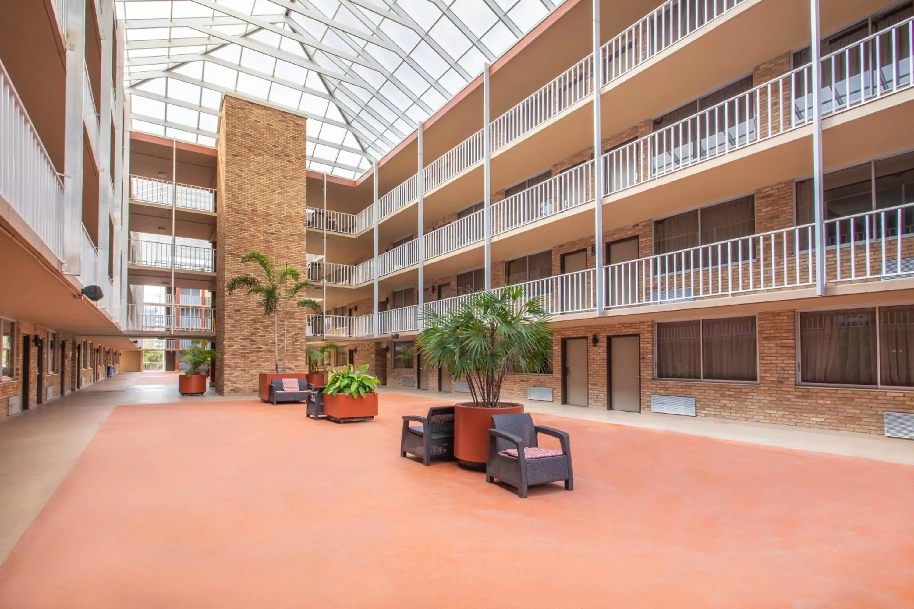 Patio in Ramada by Wyndham Tampa Westshore