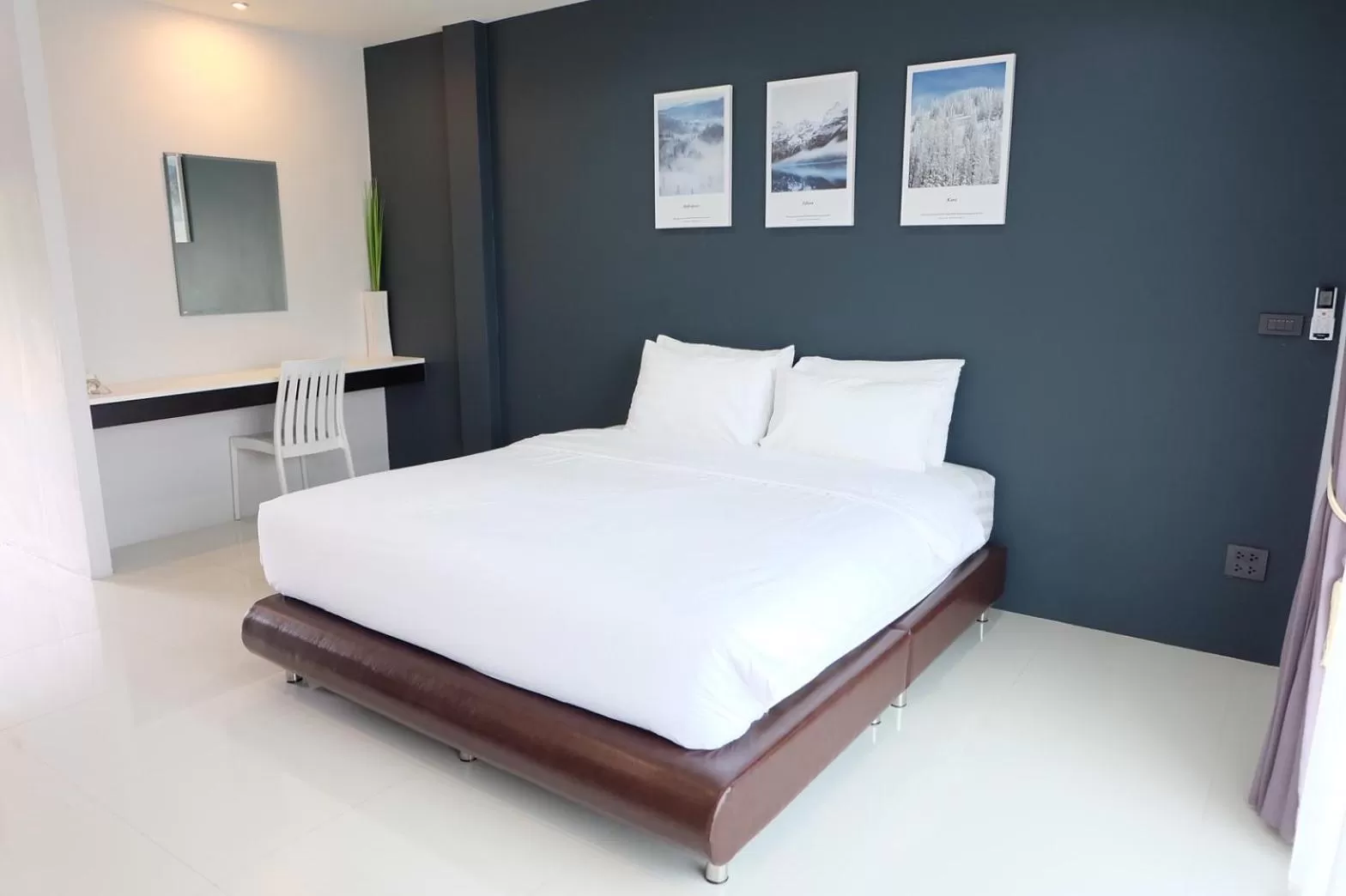 Bed in De Vine House