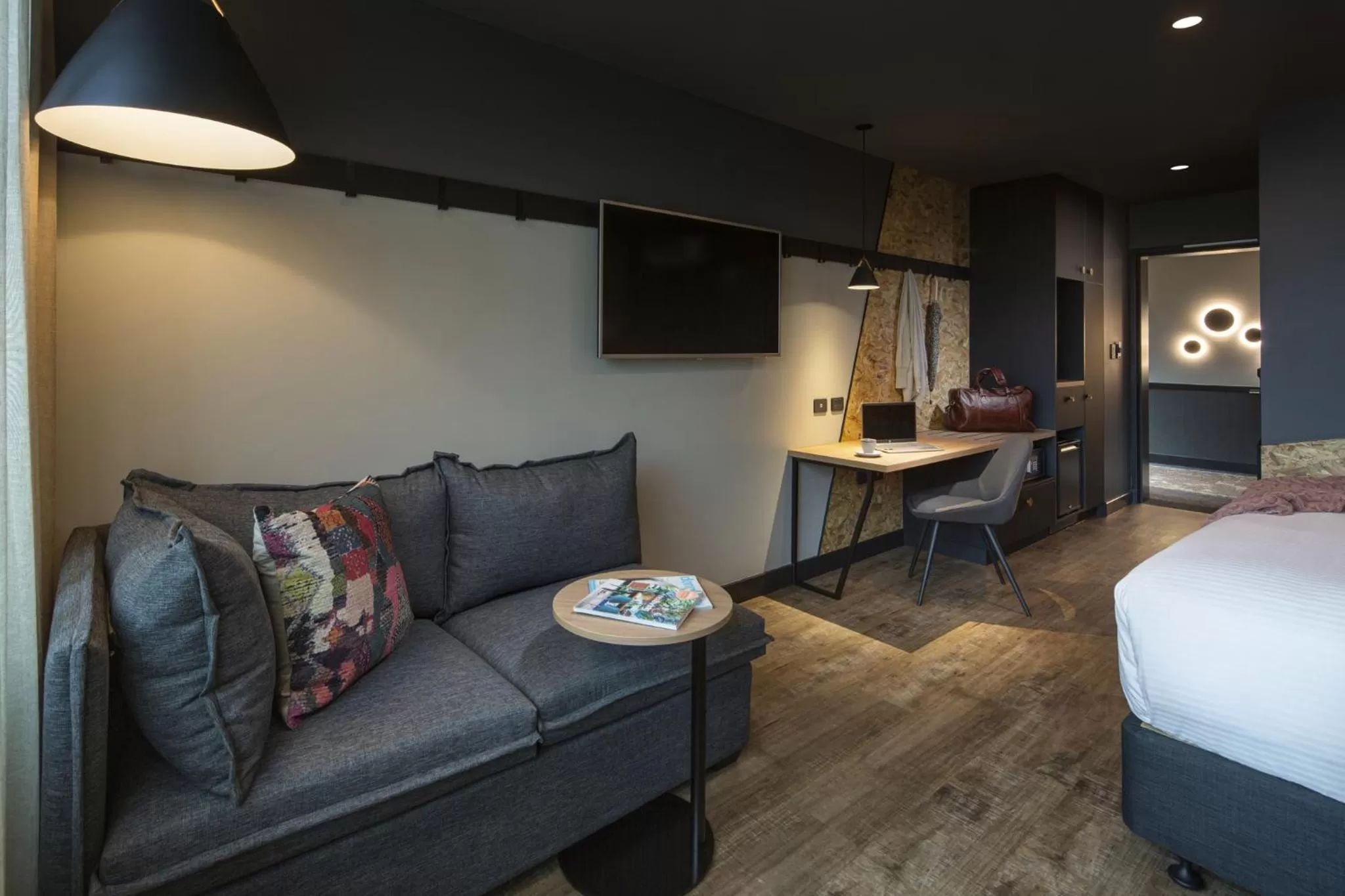 TV and multimedia, Bed in Marion Hotel