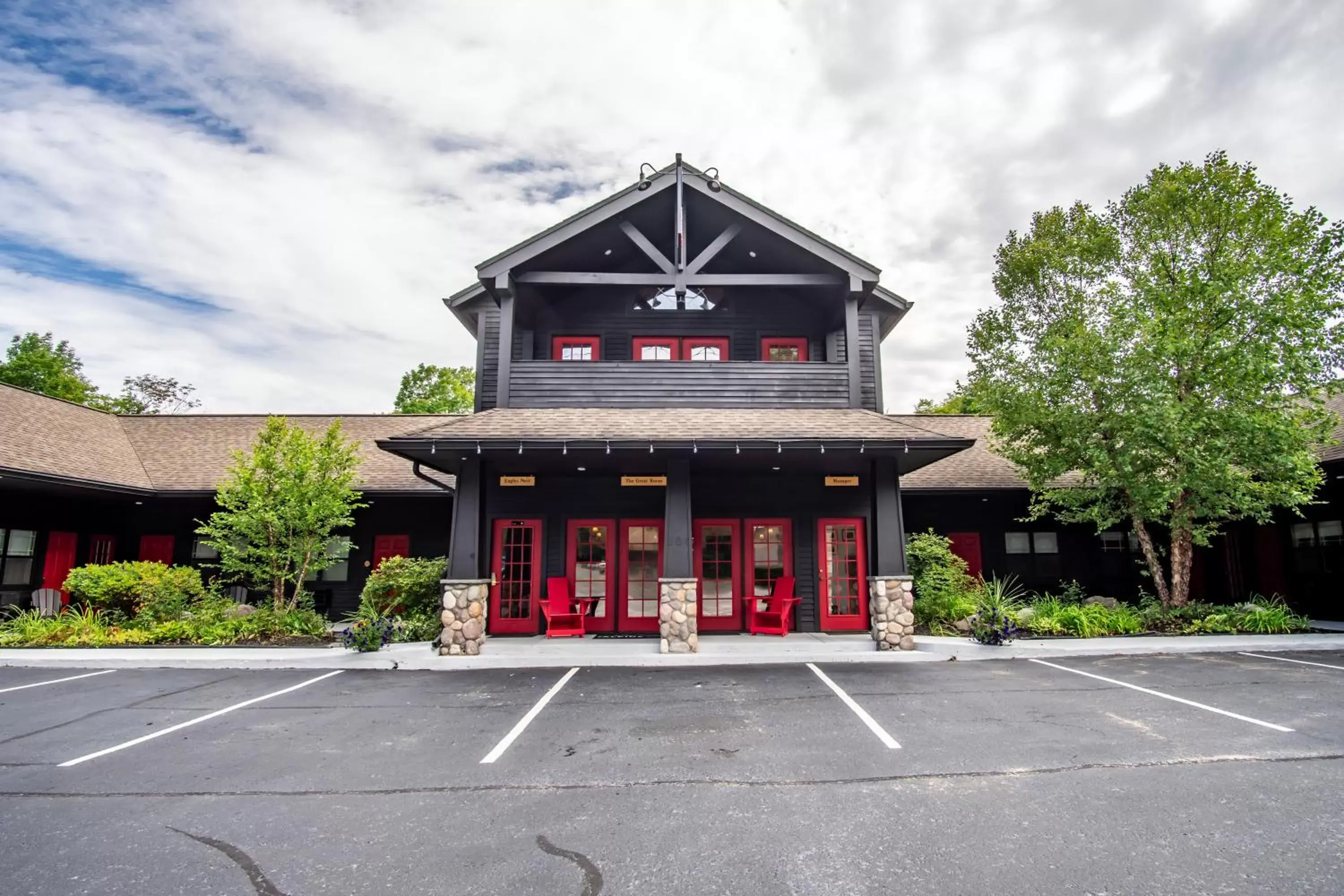 Property building in The Alpine Lodge Property building in The Alpine Lodge