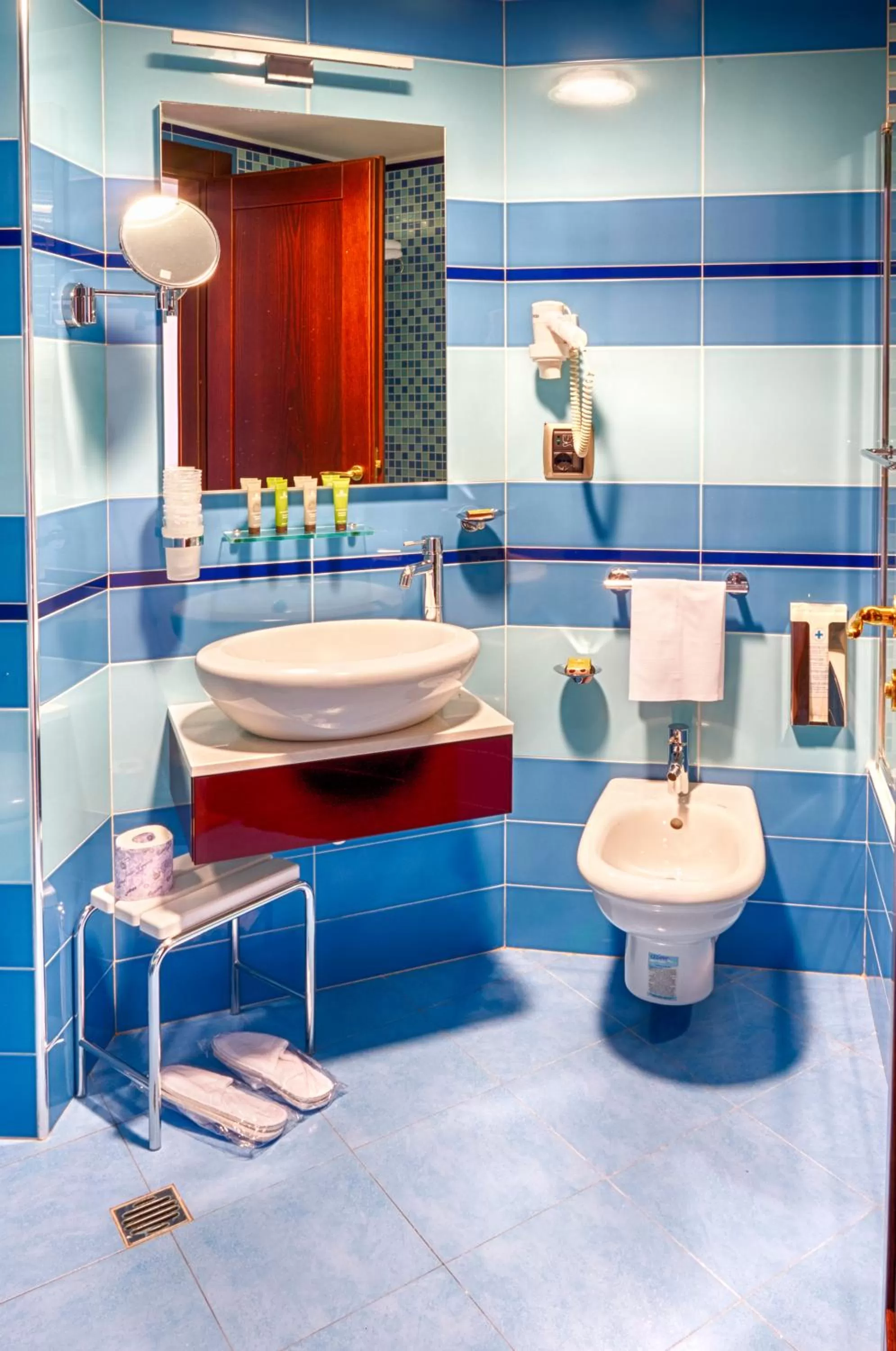 Shower in Taormina Panoramic Hotel