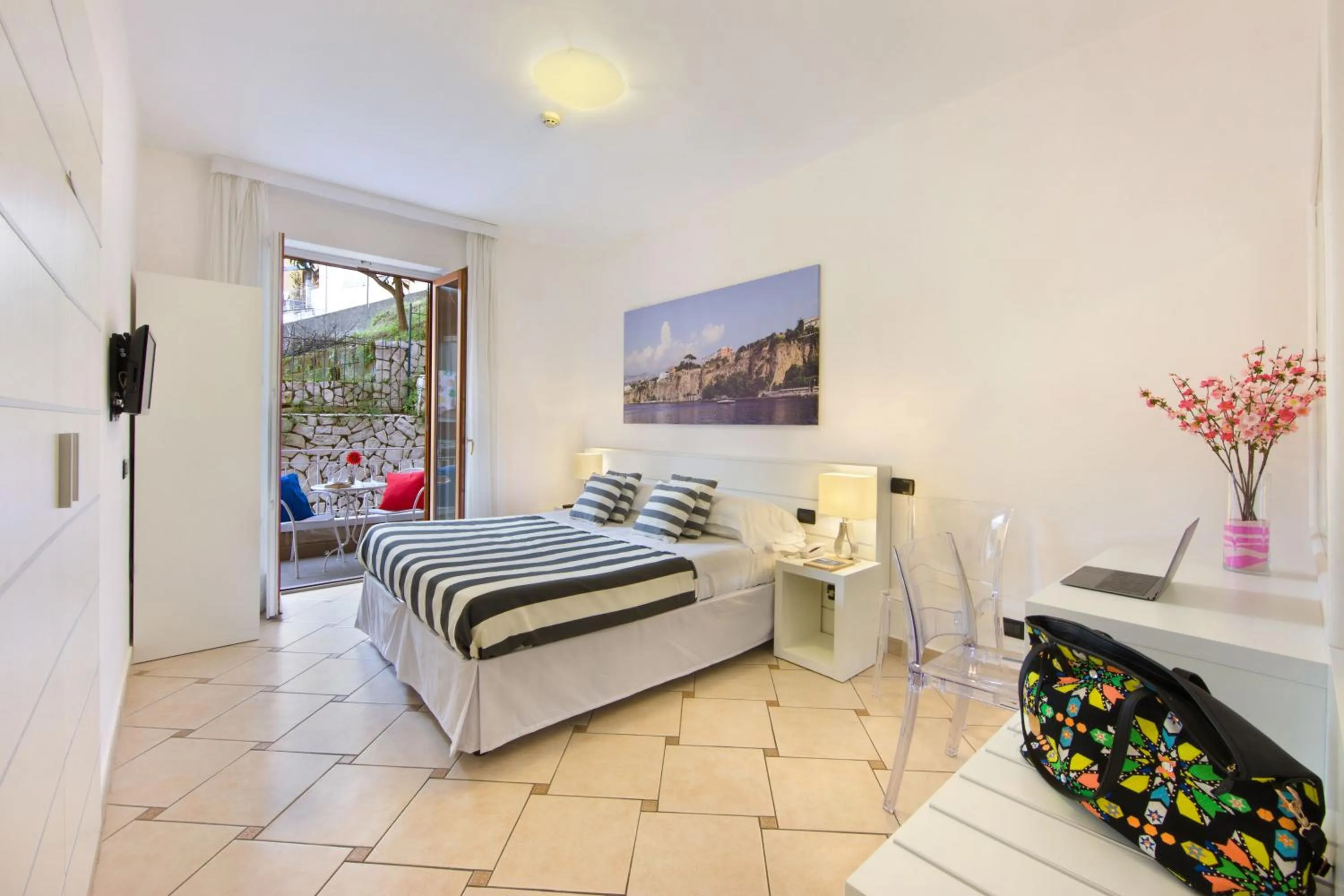 Bedroom, Bed in Hotel Rivage