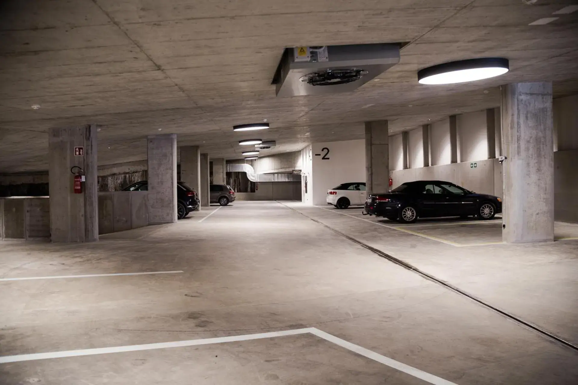 Parking in Hotel Freina