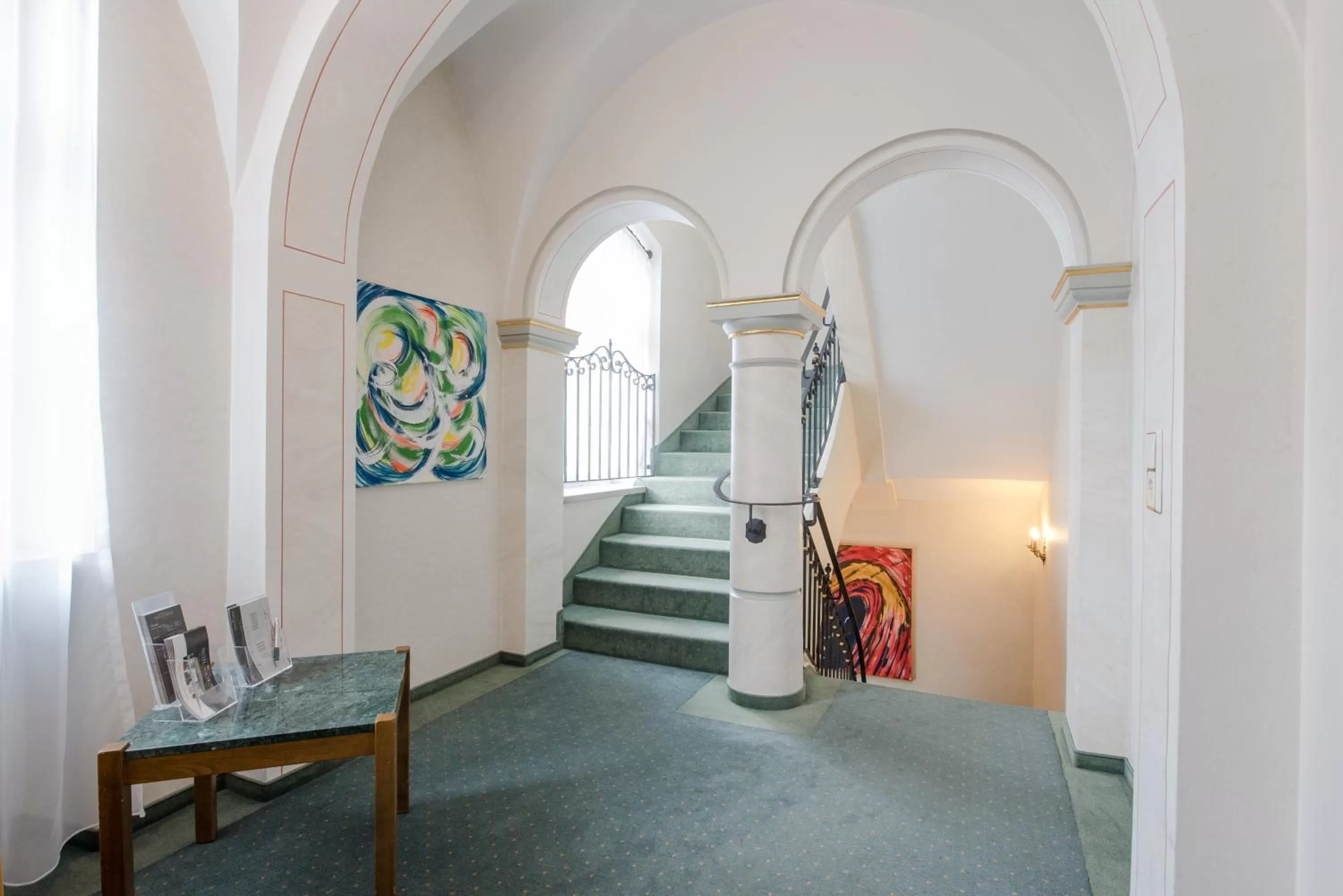 Lobby or reception in Hotel am Schloss