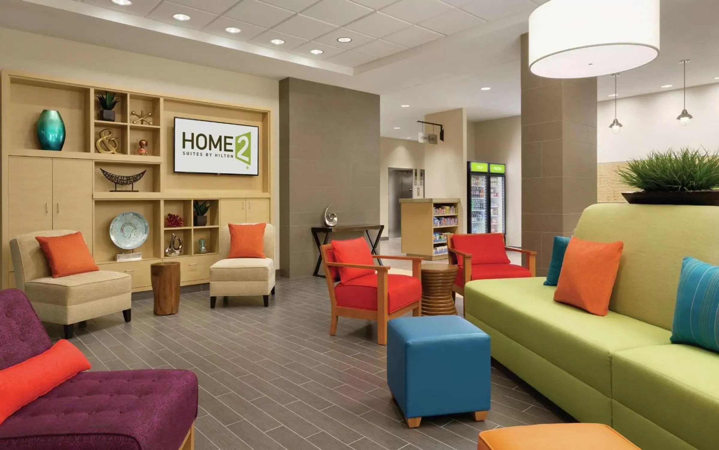 Lobby or reception in Home2 Suites By Hilton La Crosse