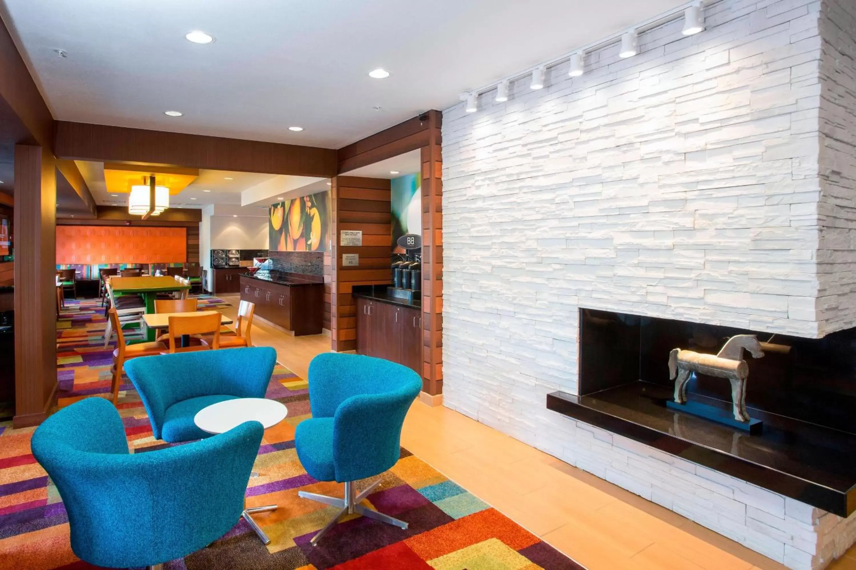 Lobby or reception in Fairfield Inn & Suites by Marriott Terre Haute