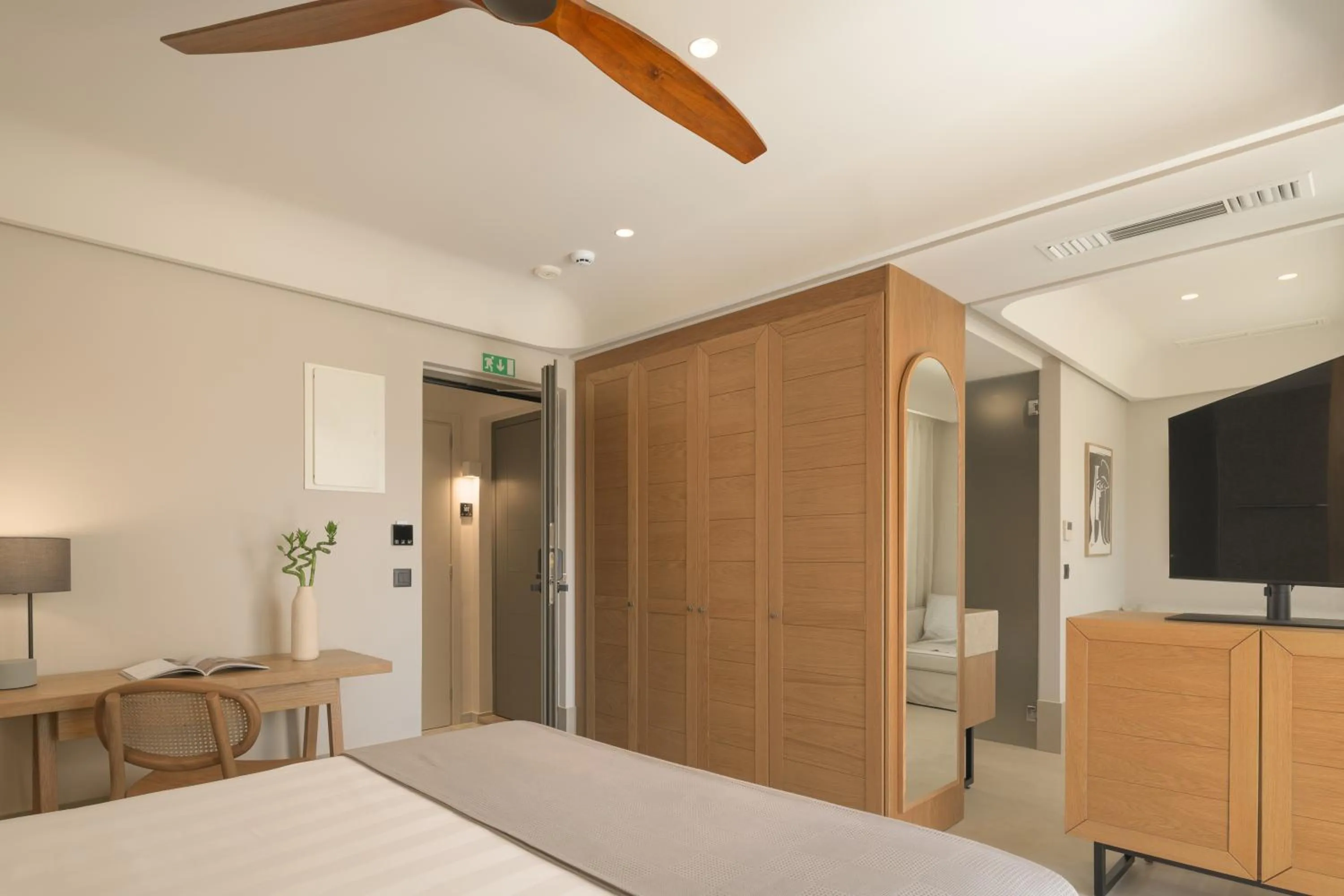 Bedroom, Bed in Paralos Venus Suites Adults Only