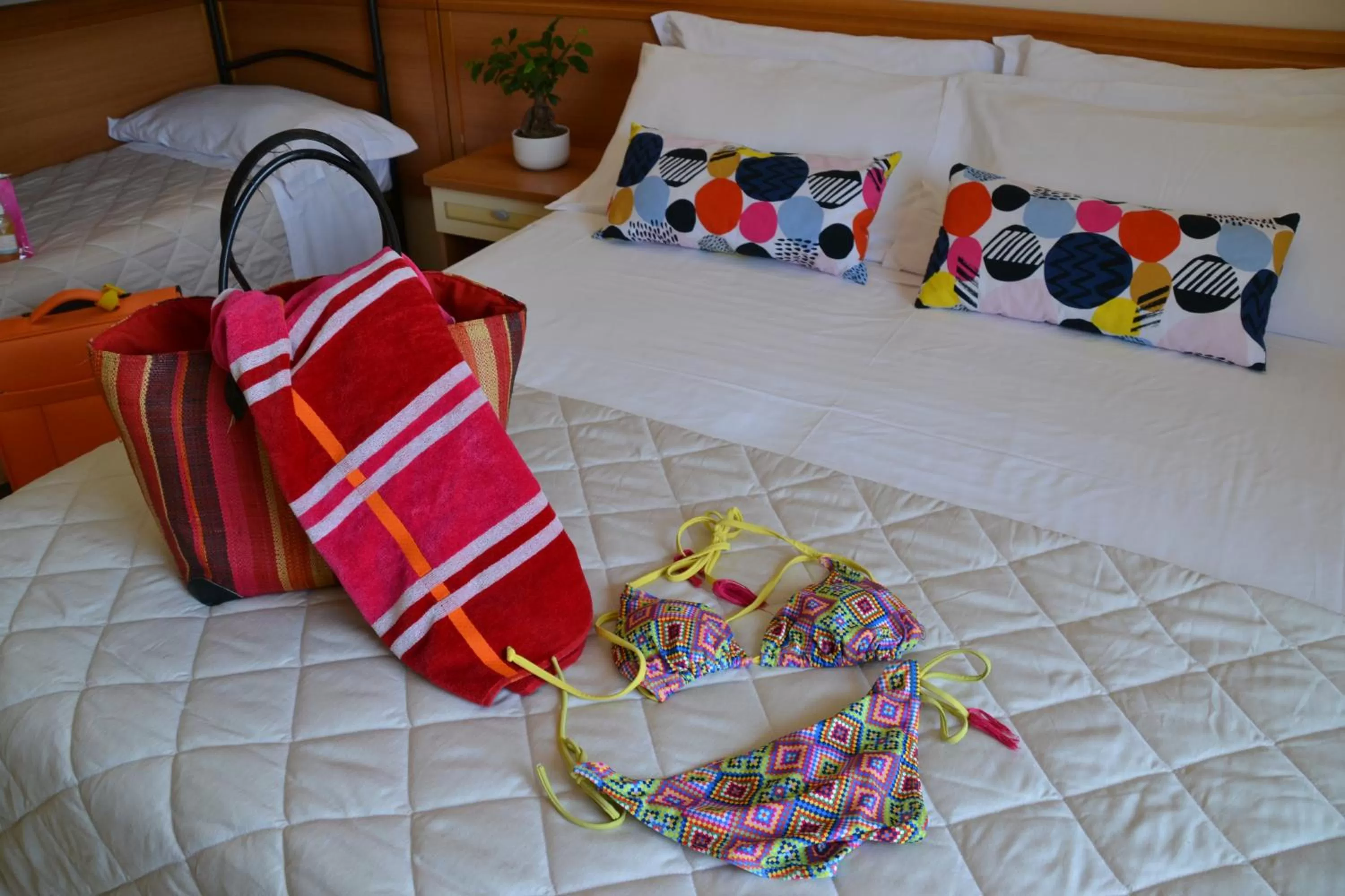 Bed in Hotel Apogeo - Breakfast Experience