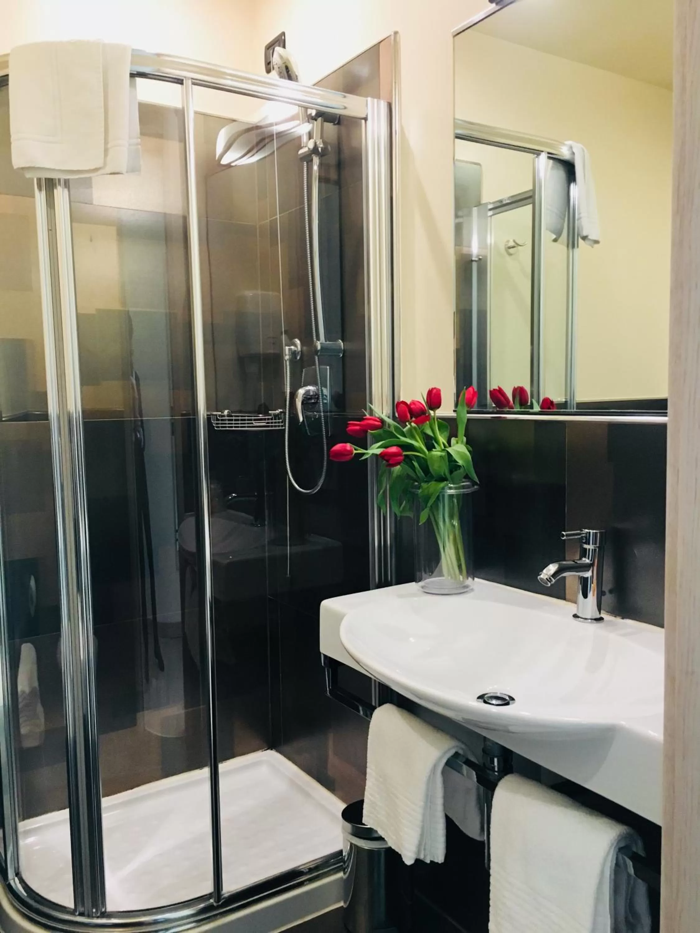 Shower in Hotel Kristal 3 Stelle Superior