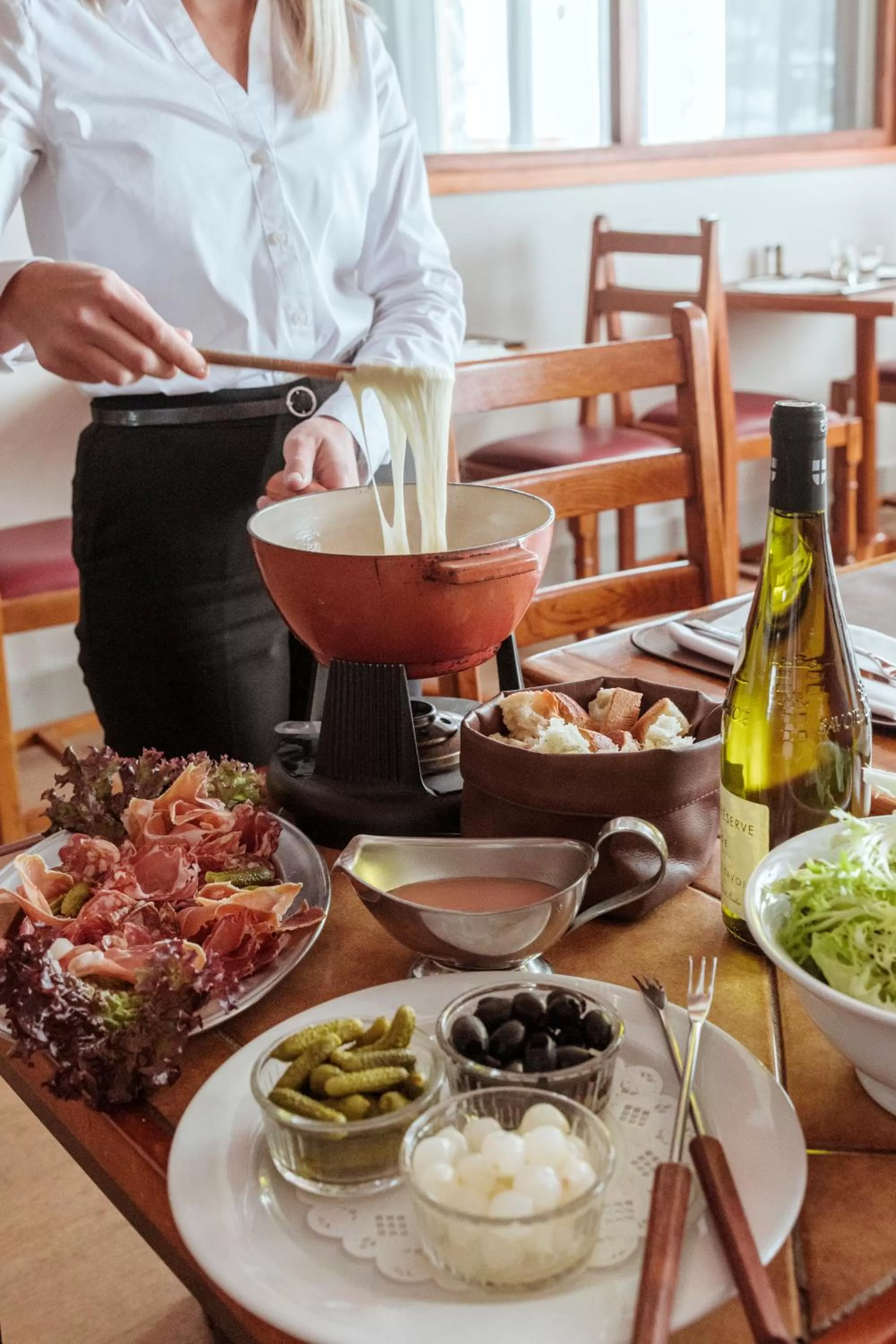 Food close-up in Hotel Les Arolles