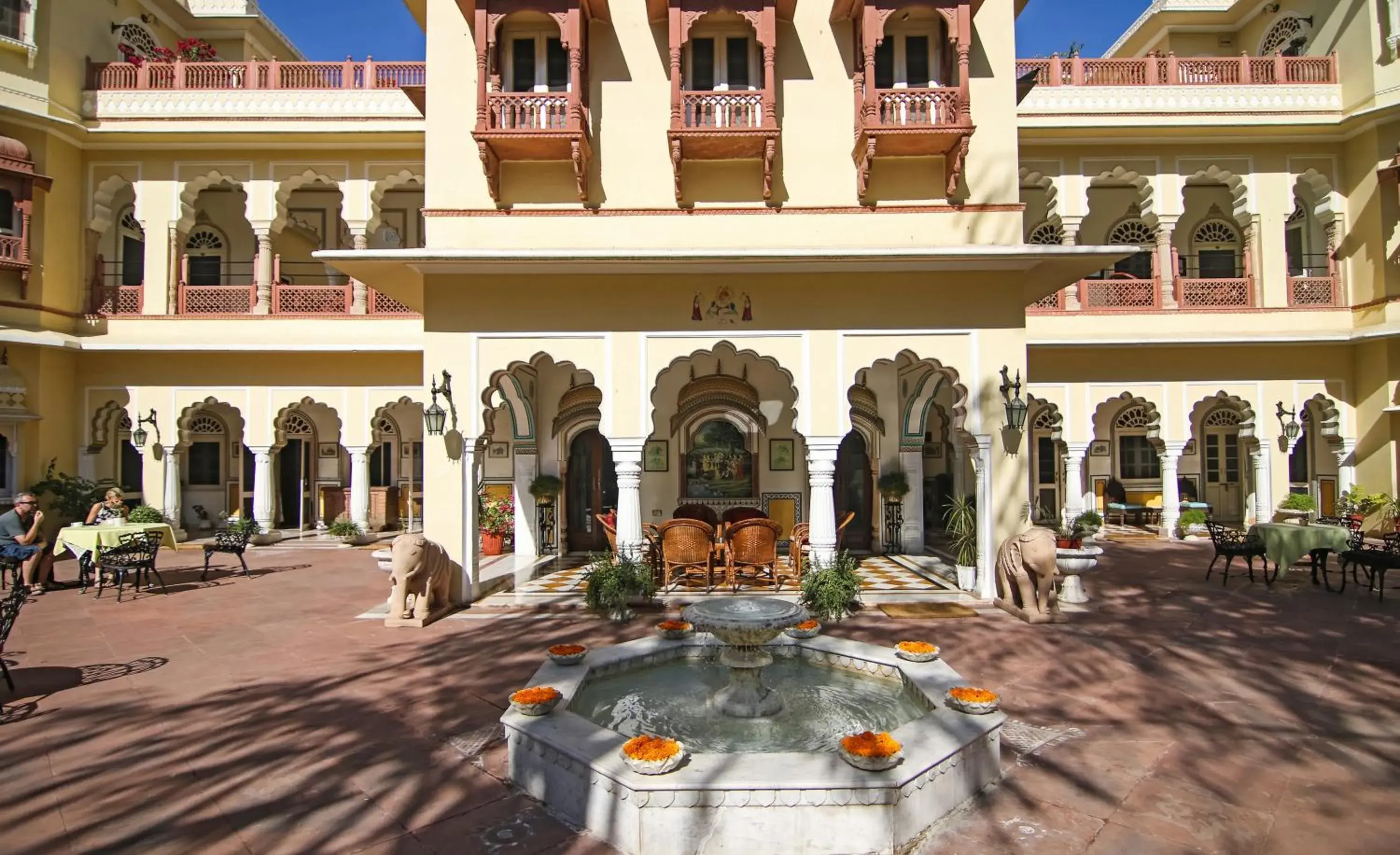 Property building in Alsisar Haveli - Heritage Hotel Property building in Alsisar Haveli - Heritage Hotel