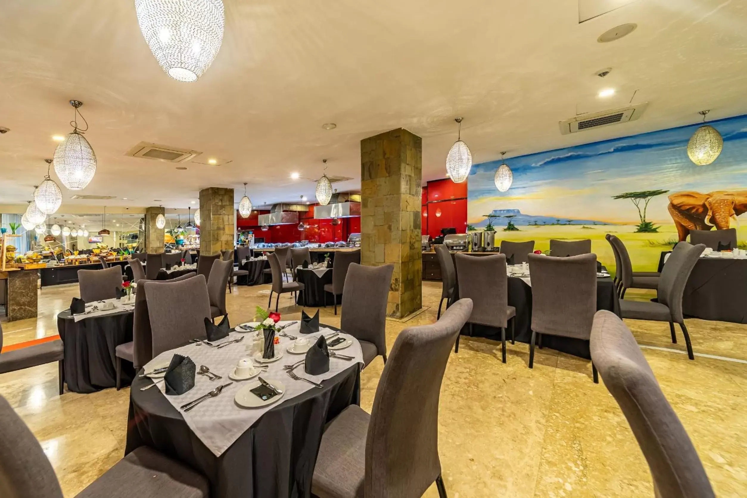 Restaurant/Places to Eat in PrideInn Azure Hotel Nairobi Westlands