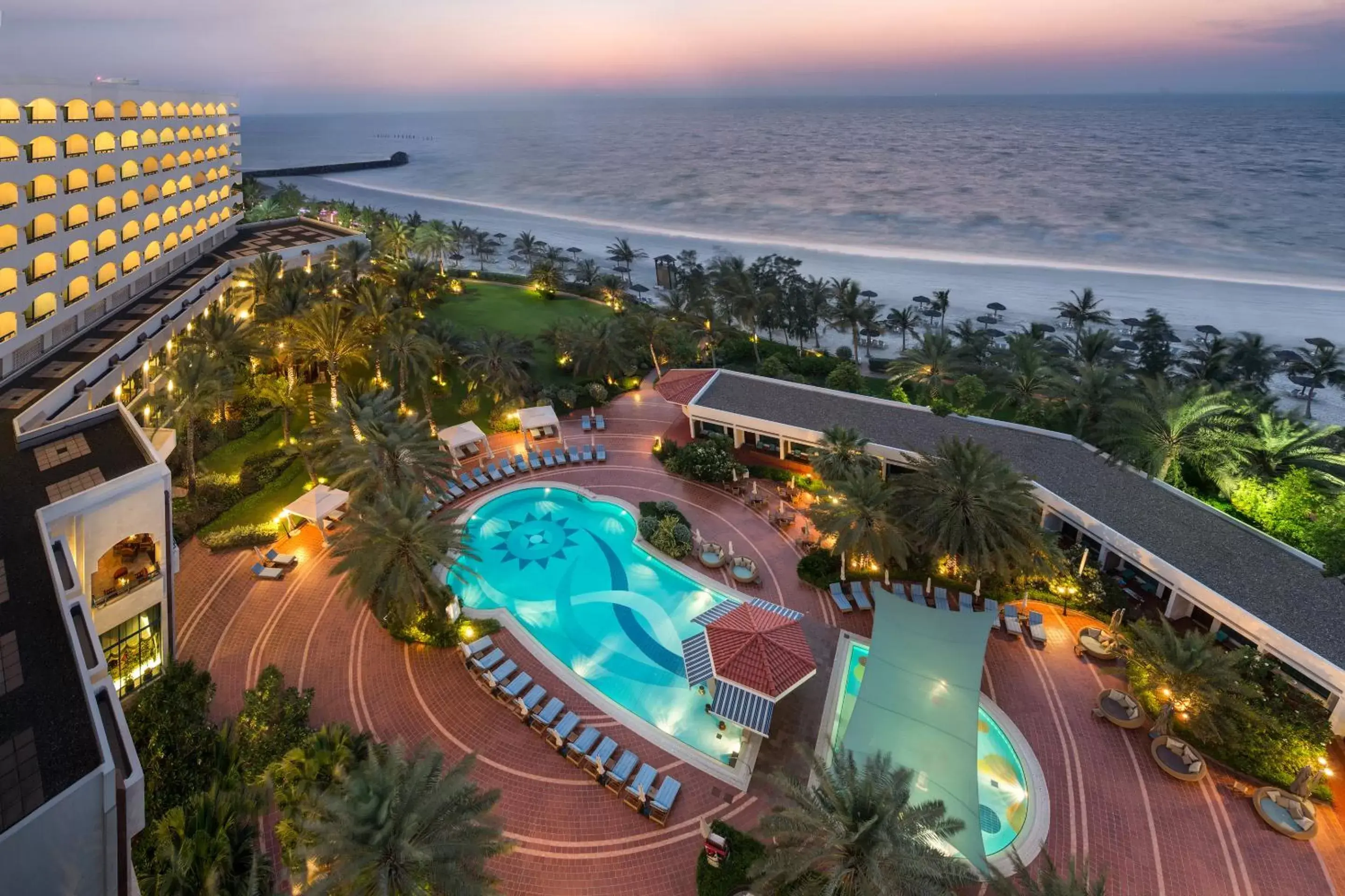 Beach, Pool View in Ajman Hotel by Blazon Hotels