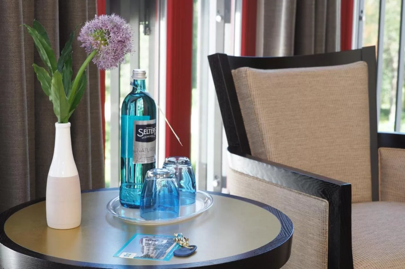 Decorative detail in Strandhotel Heringsdorf mit Soleaußenpool 30 Grad