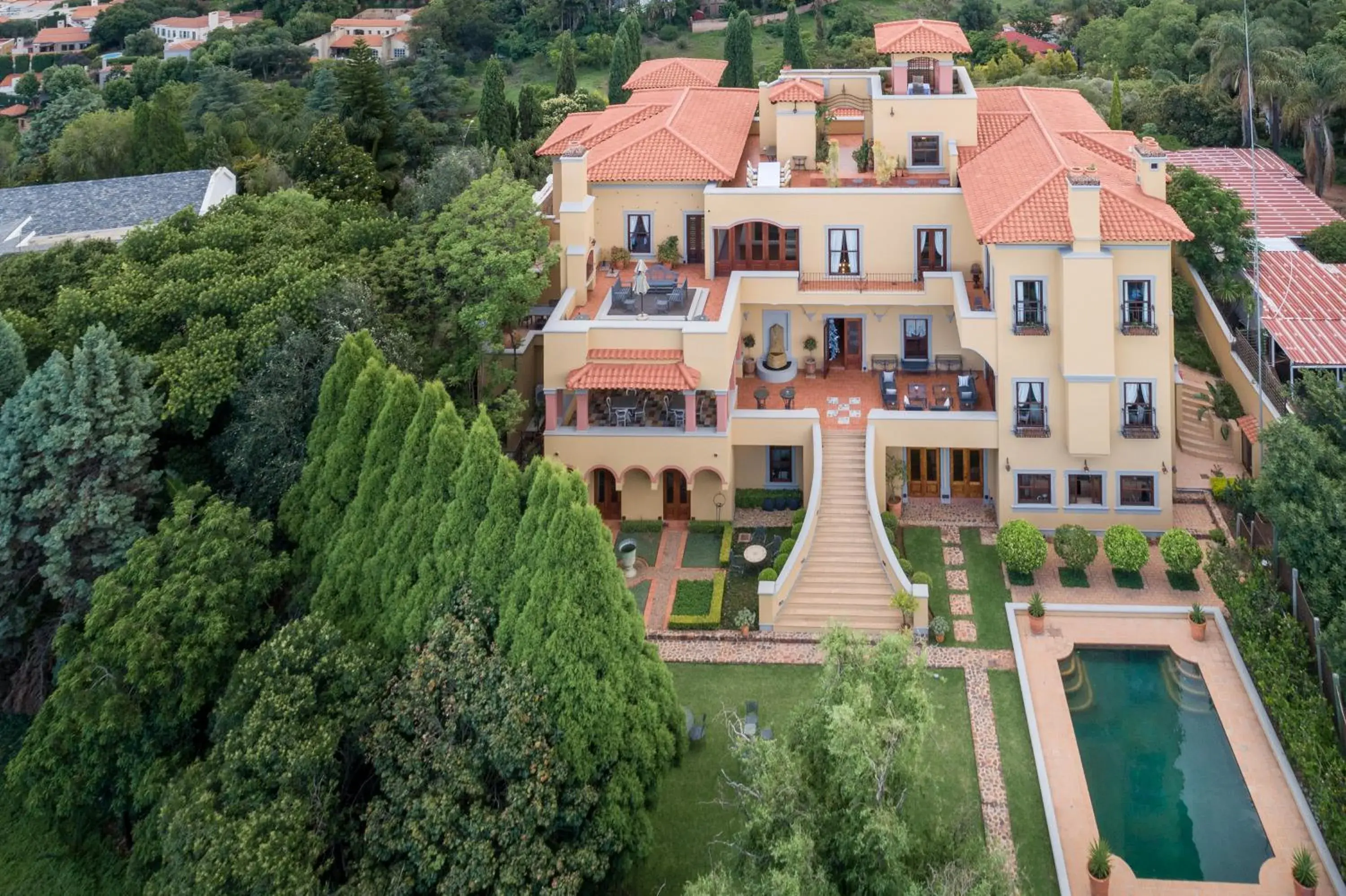 Bird's-eye View in Castello Di Monte