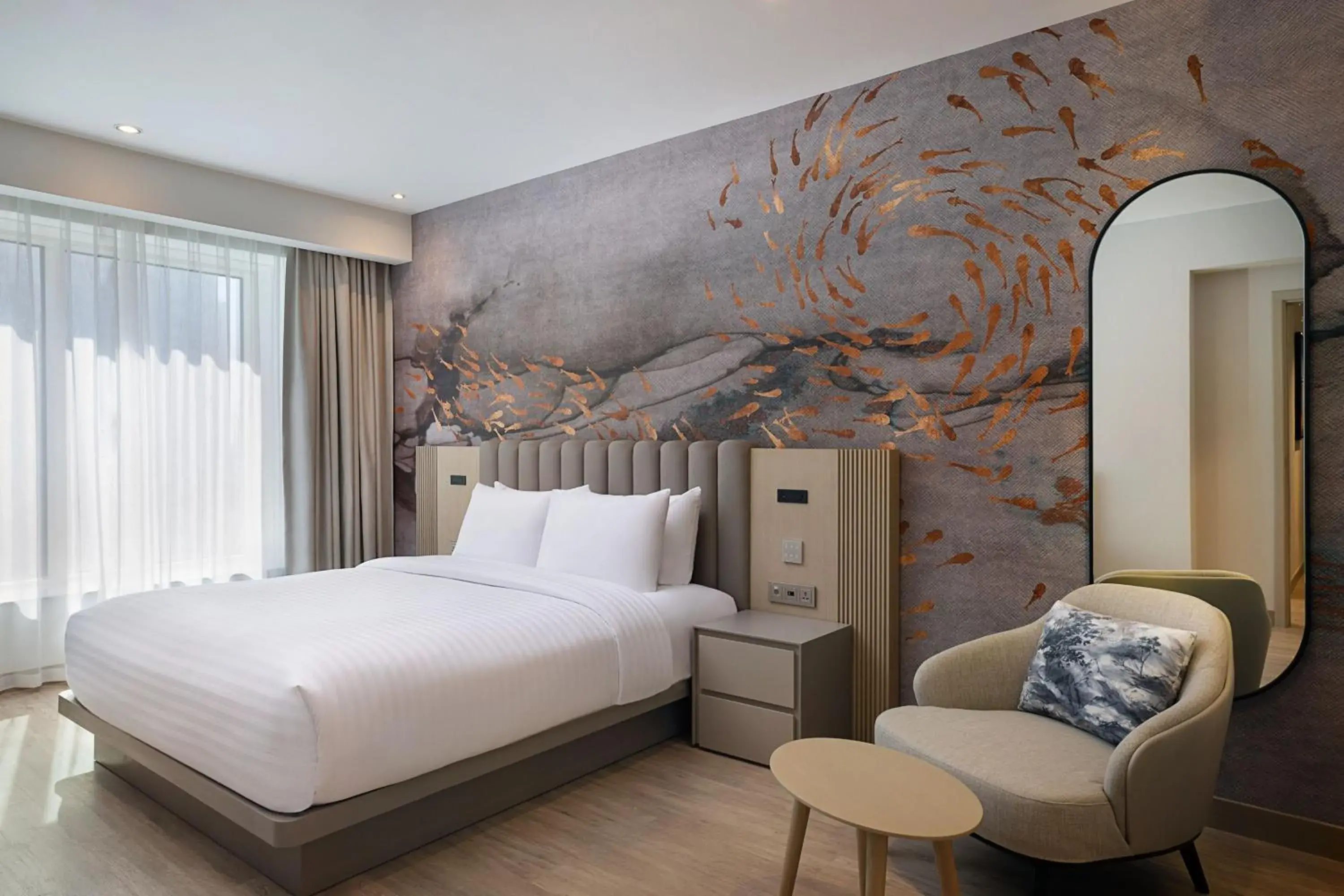 Bedroom, Bed in Residence Inn by Marriott Sheikh Zayed Road, Dubai