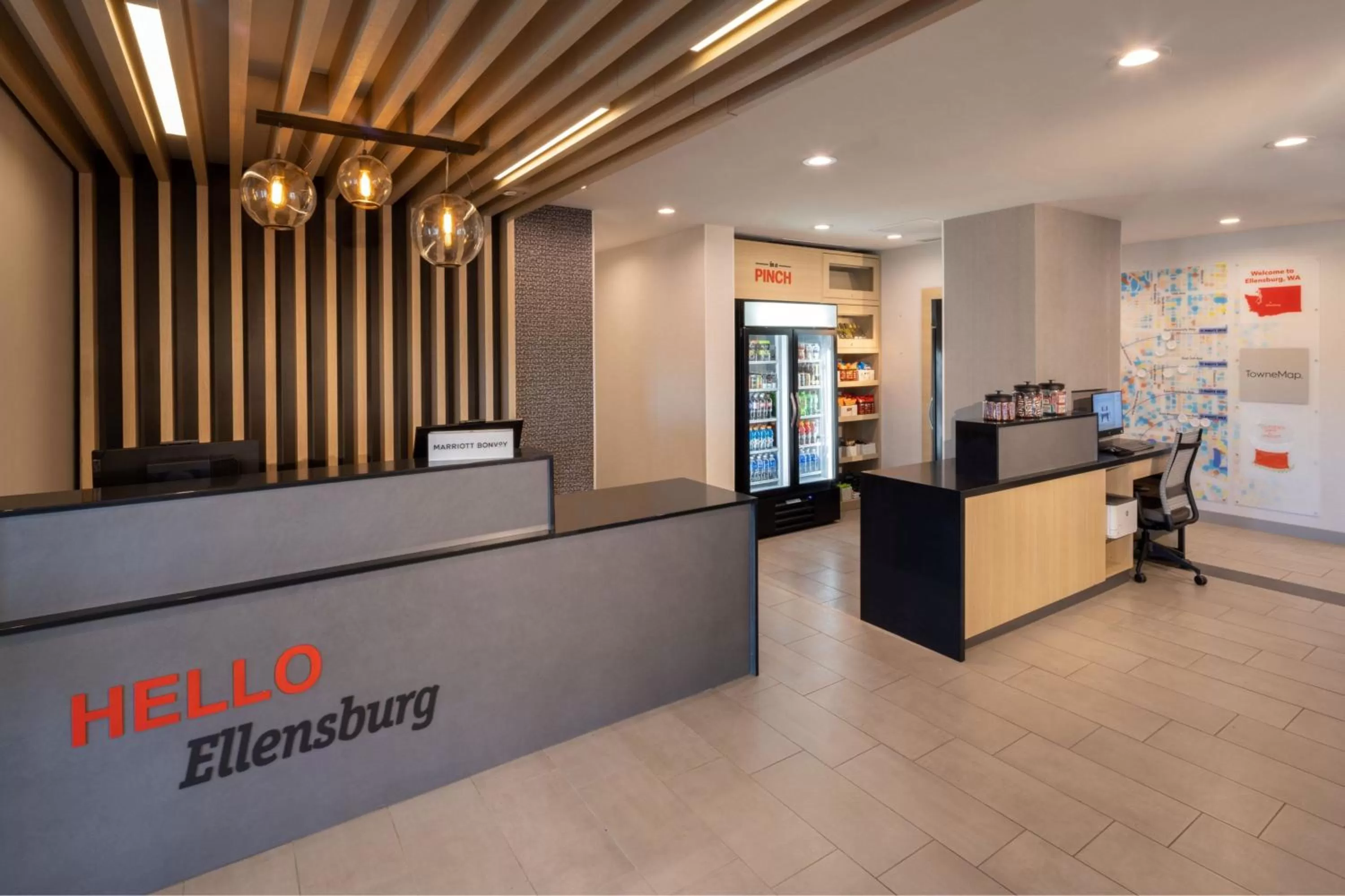 Lobby or reception in TownePlace Suites by Marriott Ellensburg