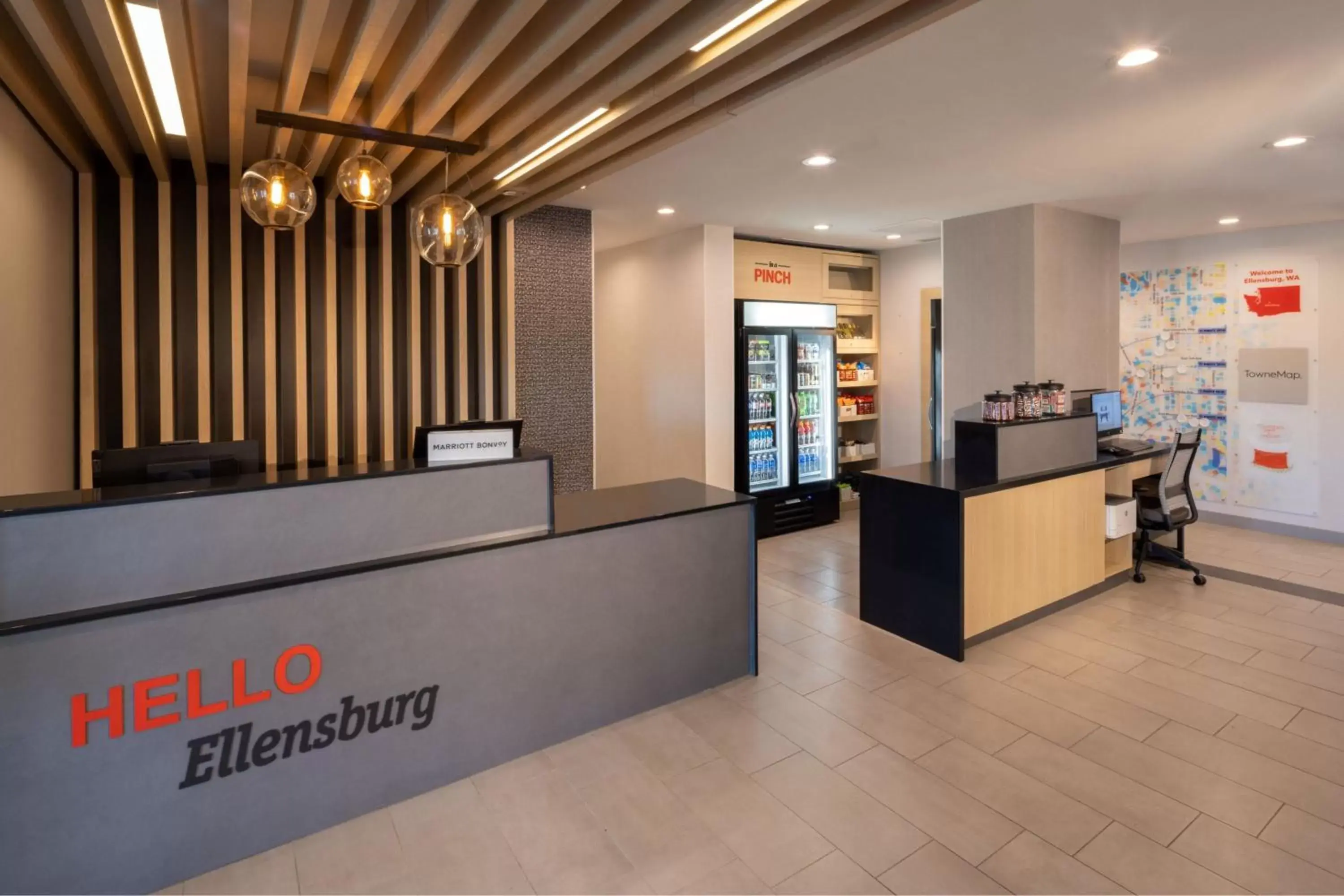 Lobby or reception, Lobby/Reception in TownePlace Suites by Marriott Ellensburg