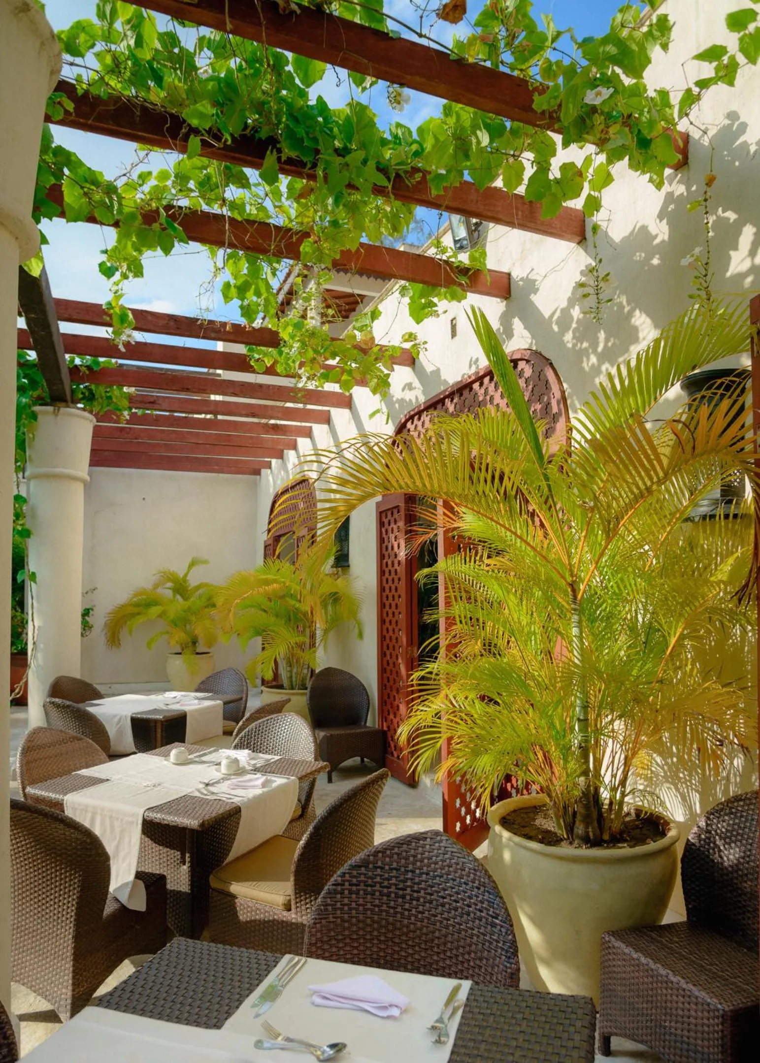 Patio in Swahili Beach