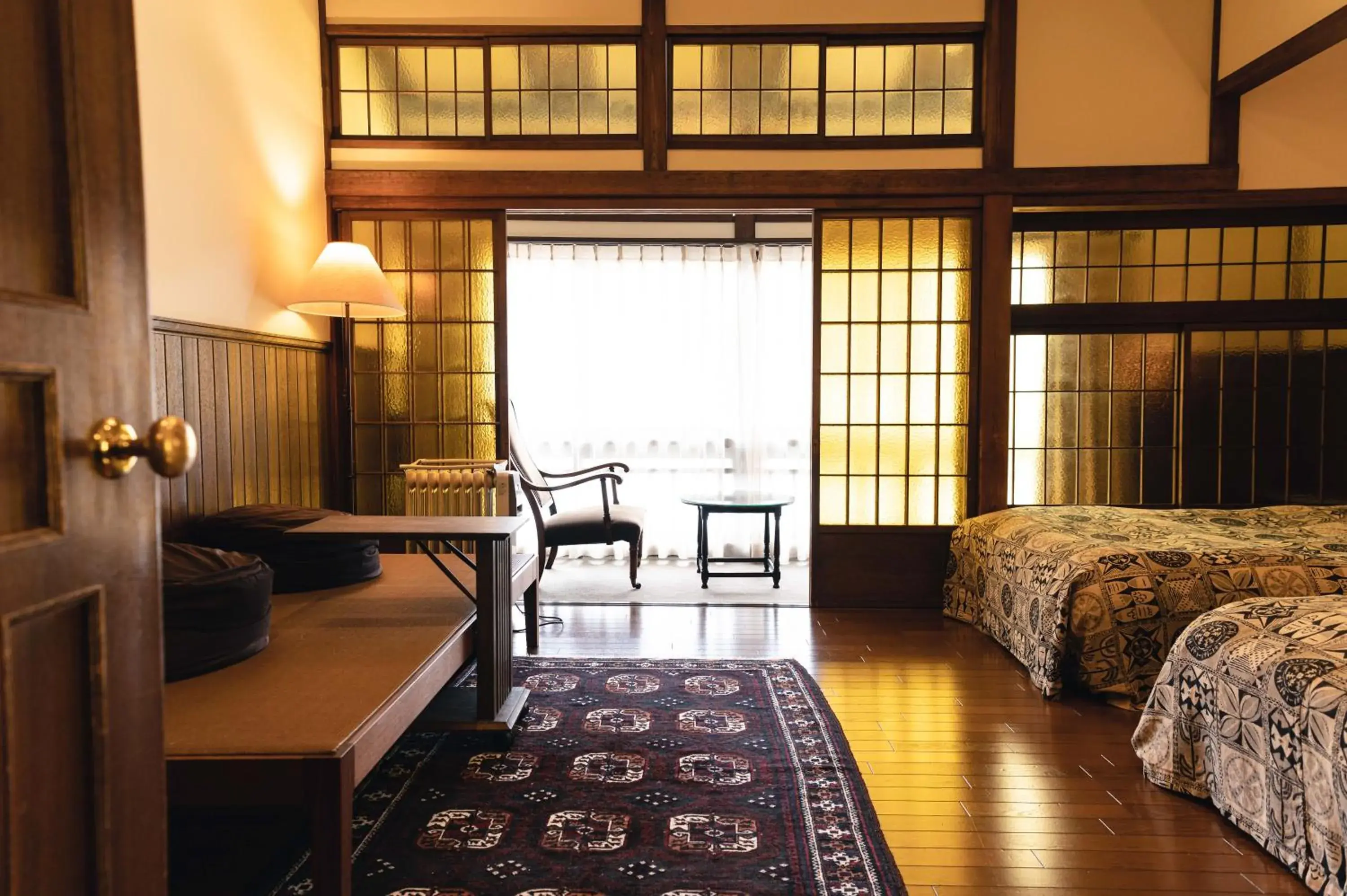 Photo of the whole room, Seating Area in Hotel Hanakoyado