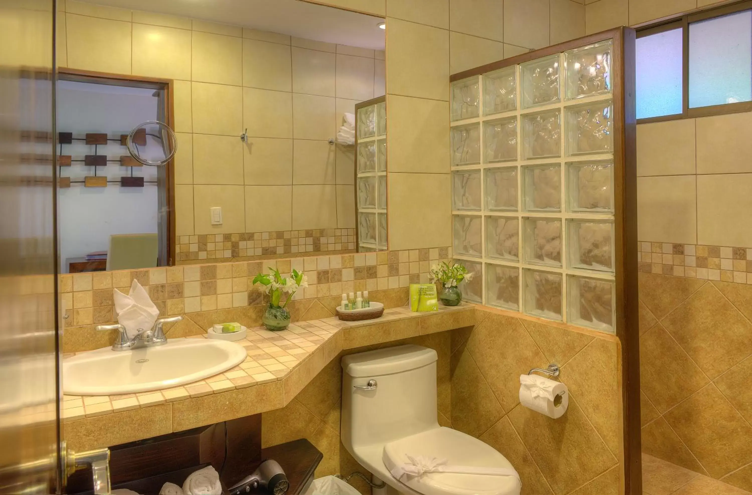 Shower, Bathroom in Pumilio Mountain & Ocean Hotel